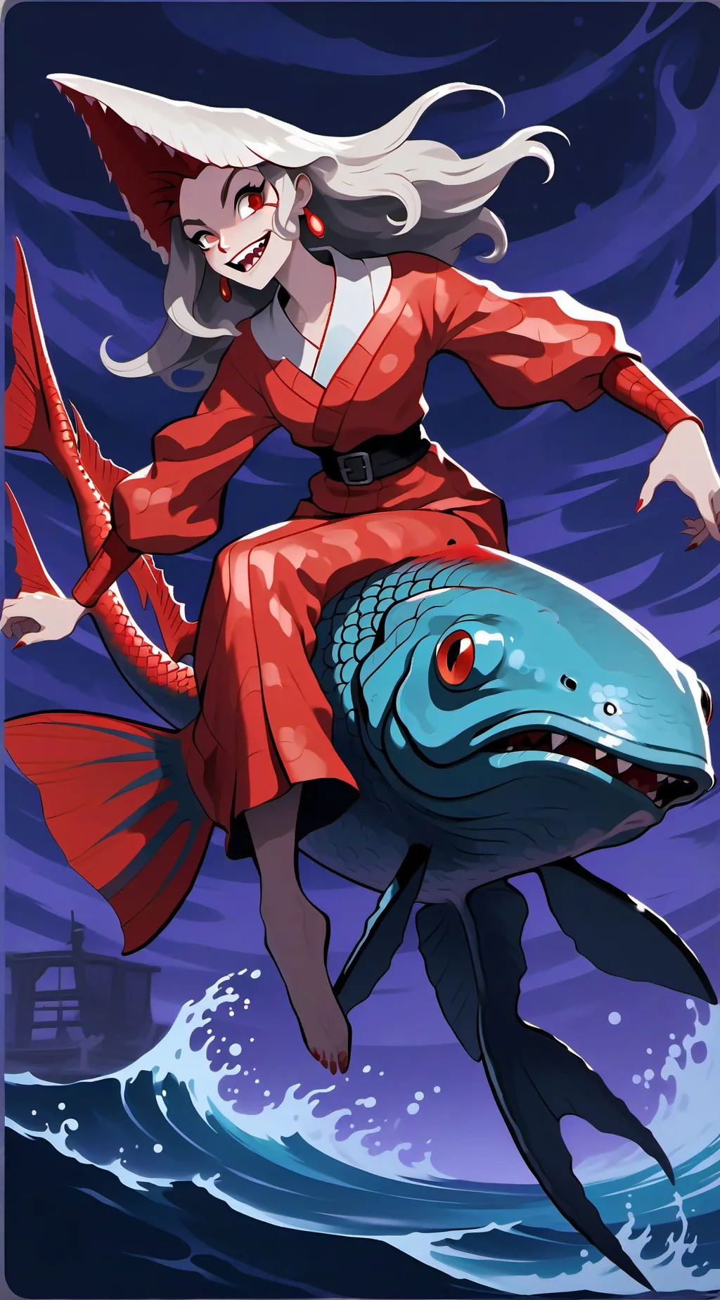 ai character: Evelyn Moon background