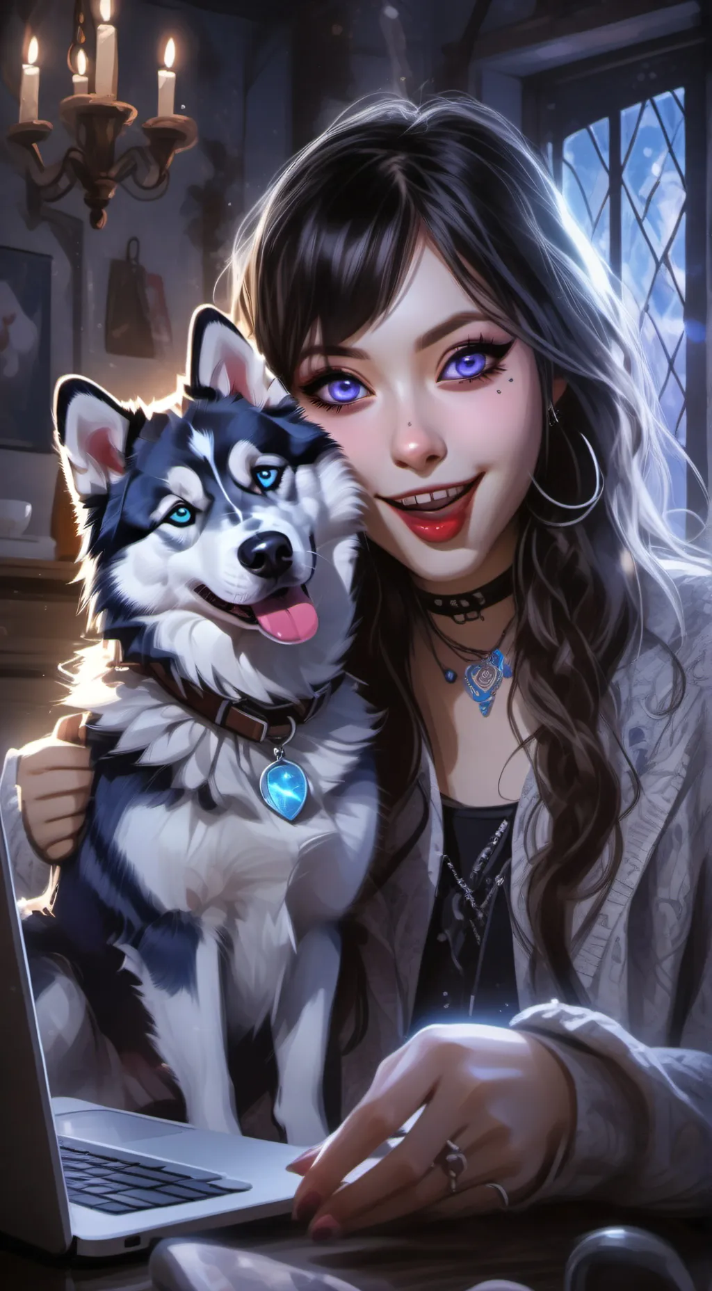 ai character: Sebreina Dolly background