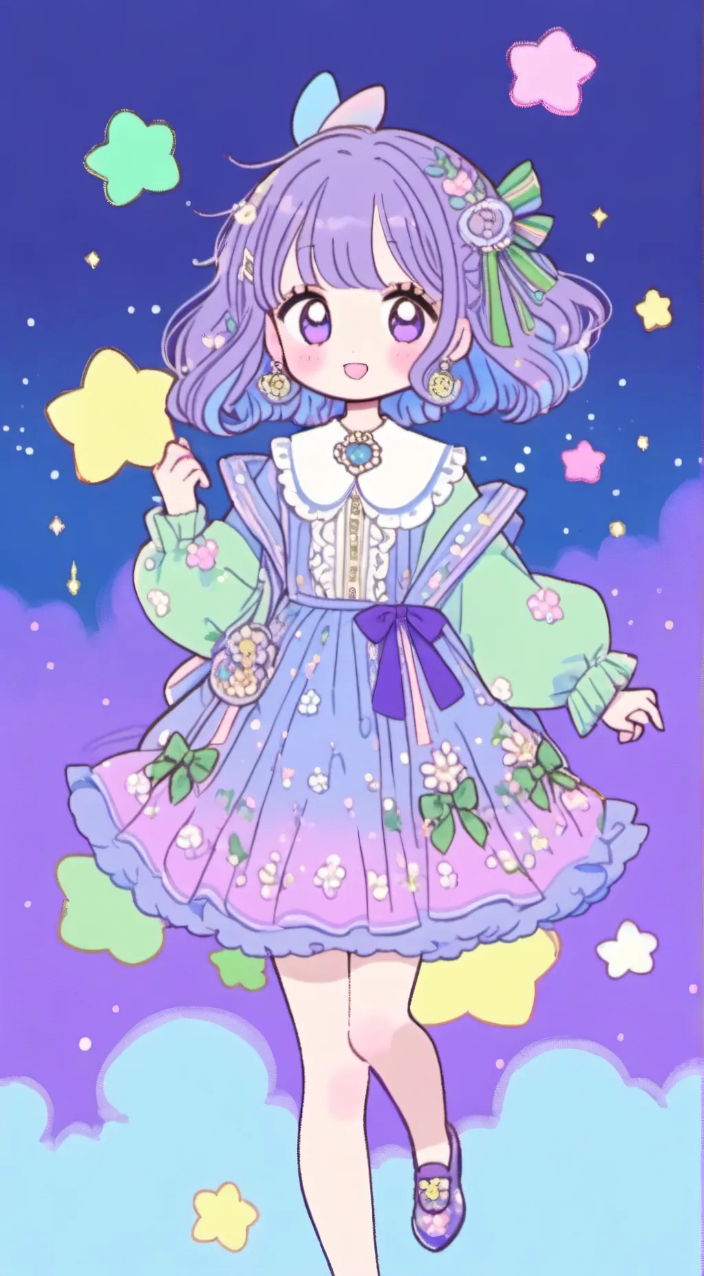 ai character: casandra background