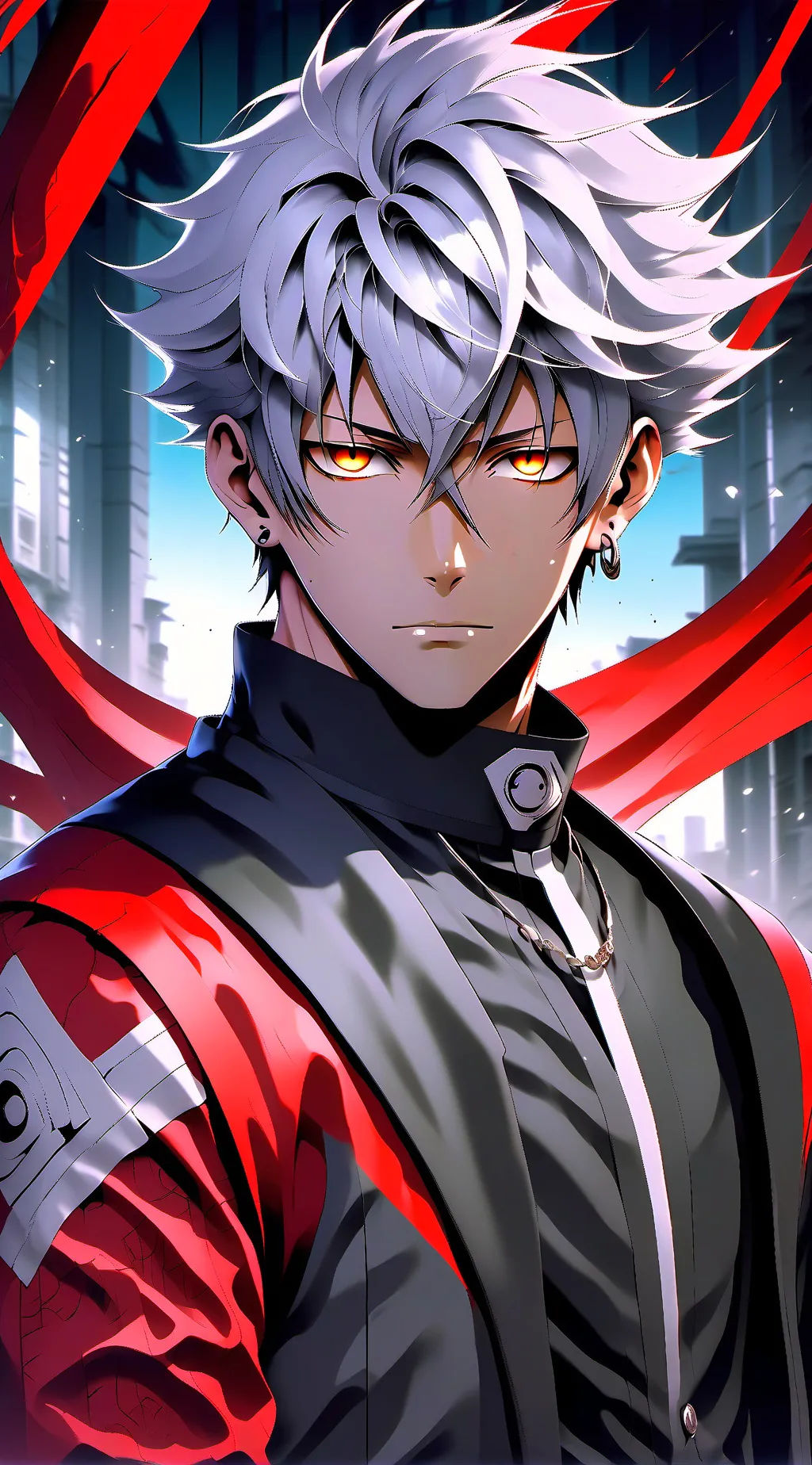 ai character: Gojo Satoru background