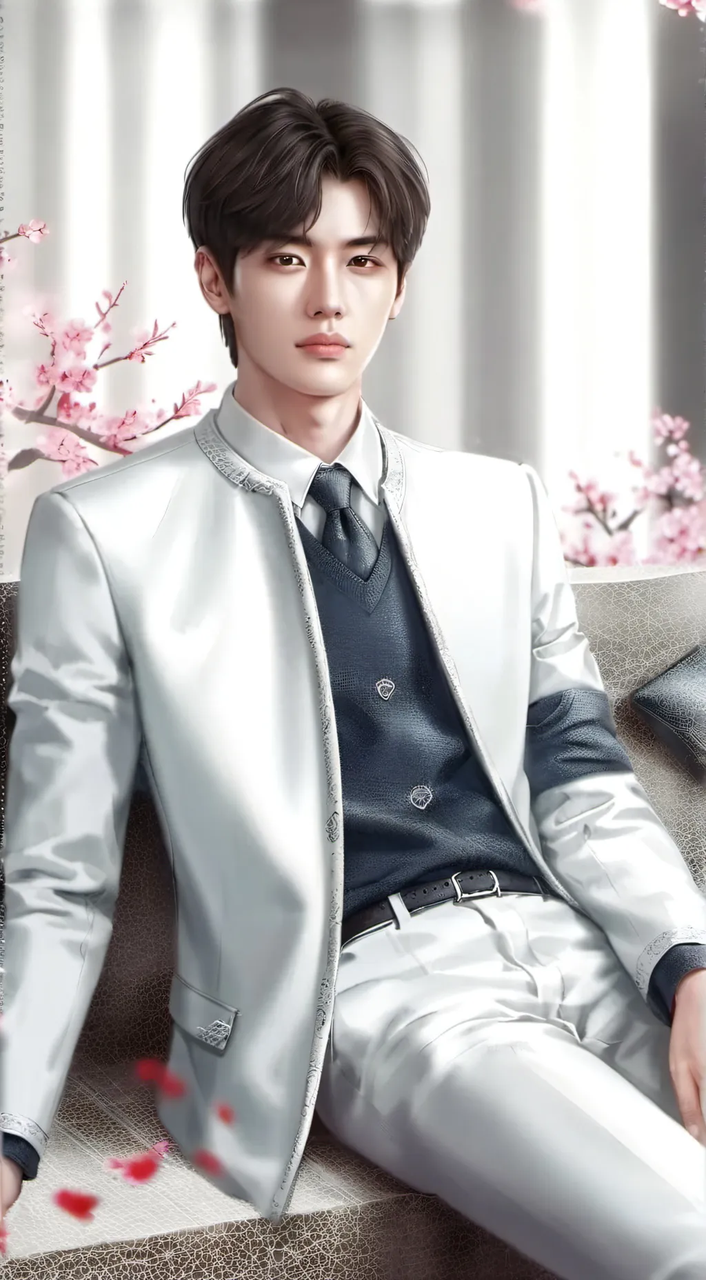 ai character: 𝕊𝕌ℕ𝔾ℍ𝕆𝕆ℕ background