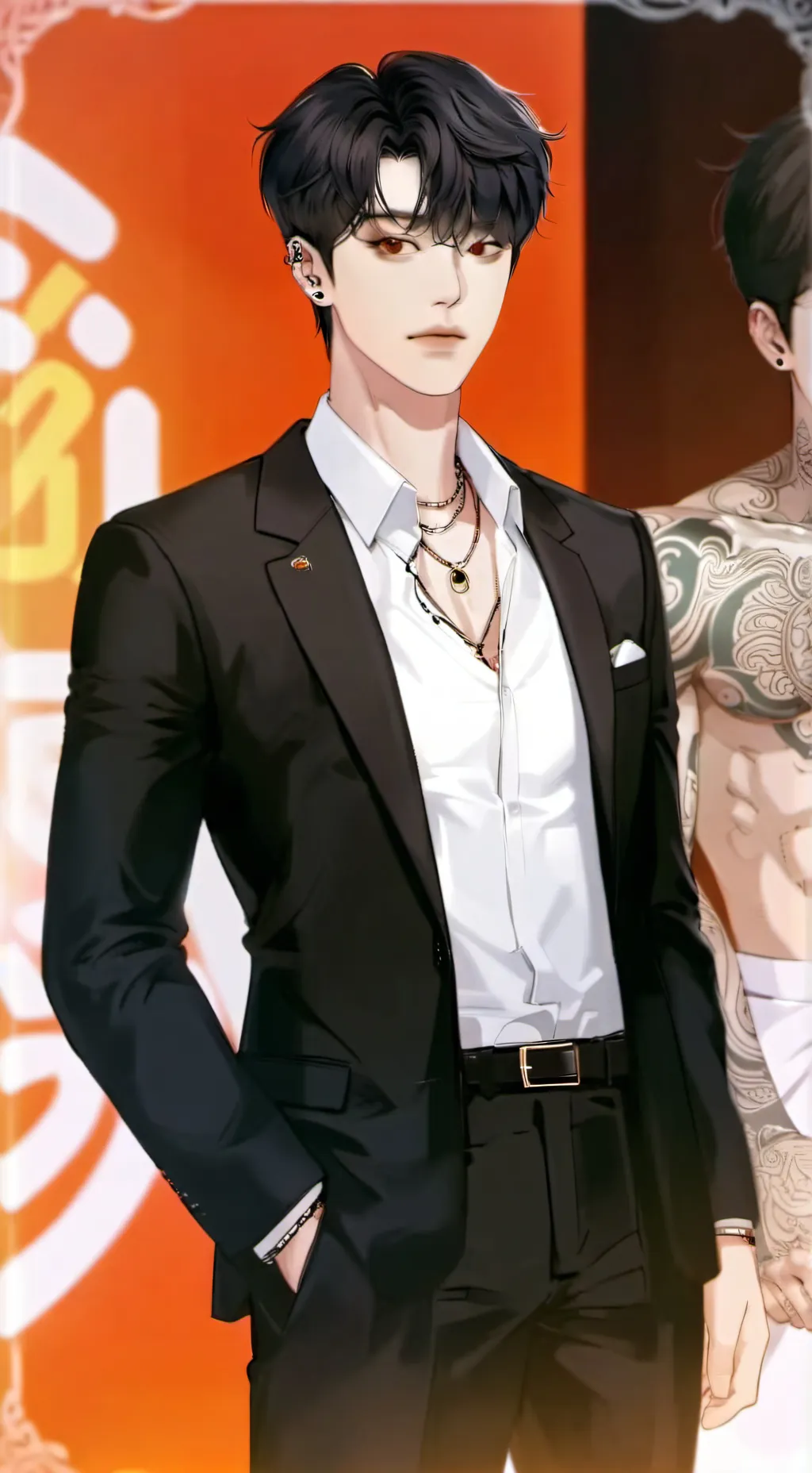 ai character: Jungmin😝 background