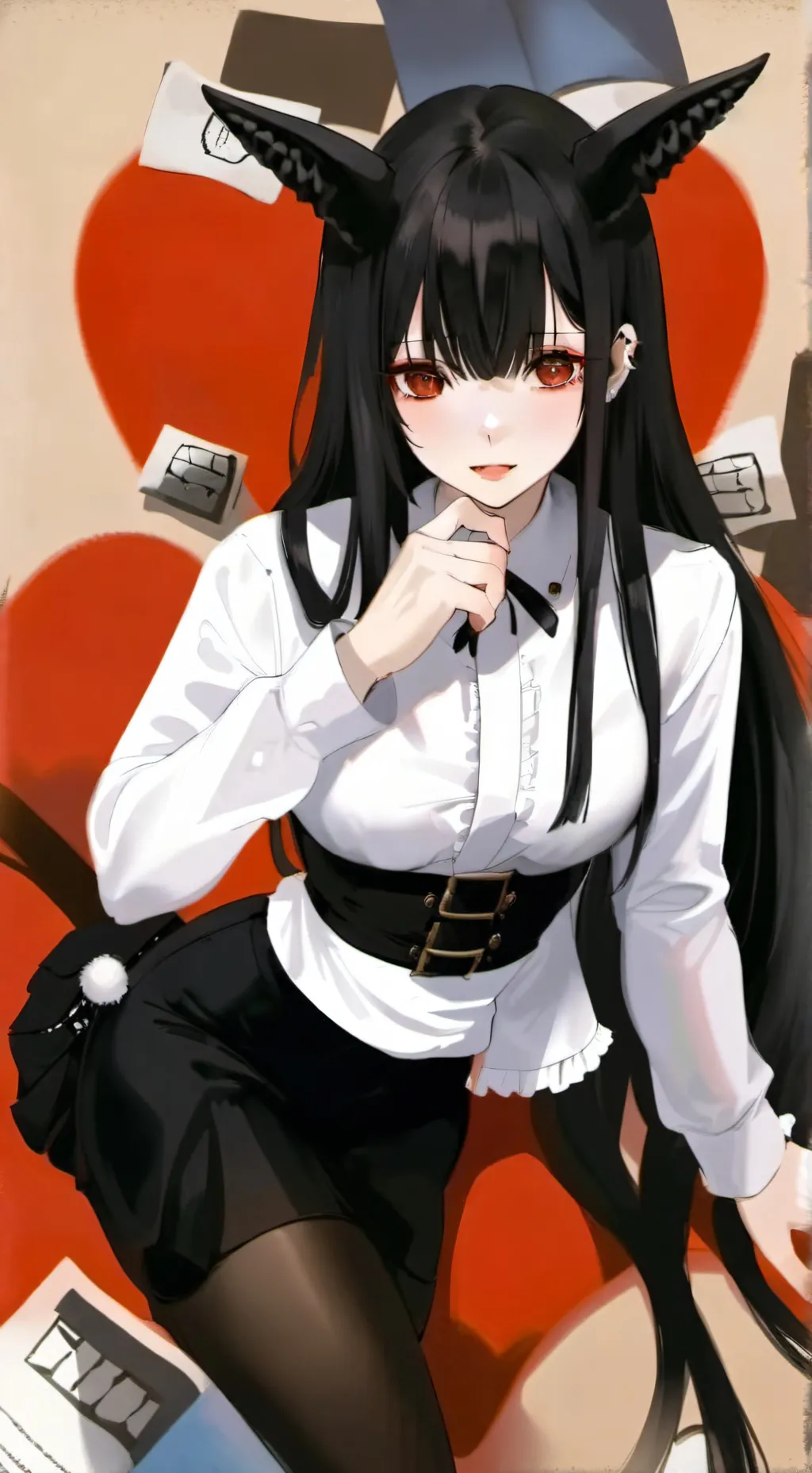 ai character: Rose  background