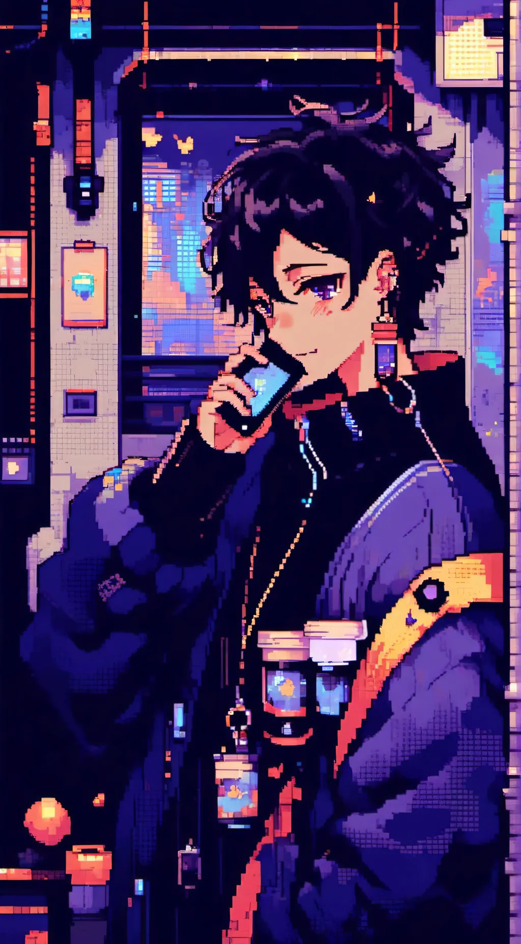 ai character: Pierce/aphmau smp background