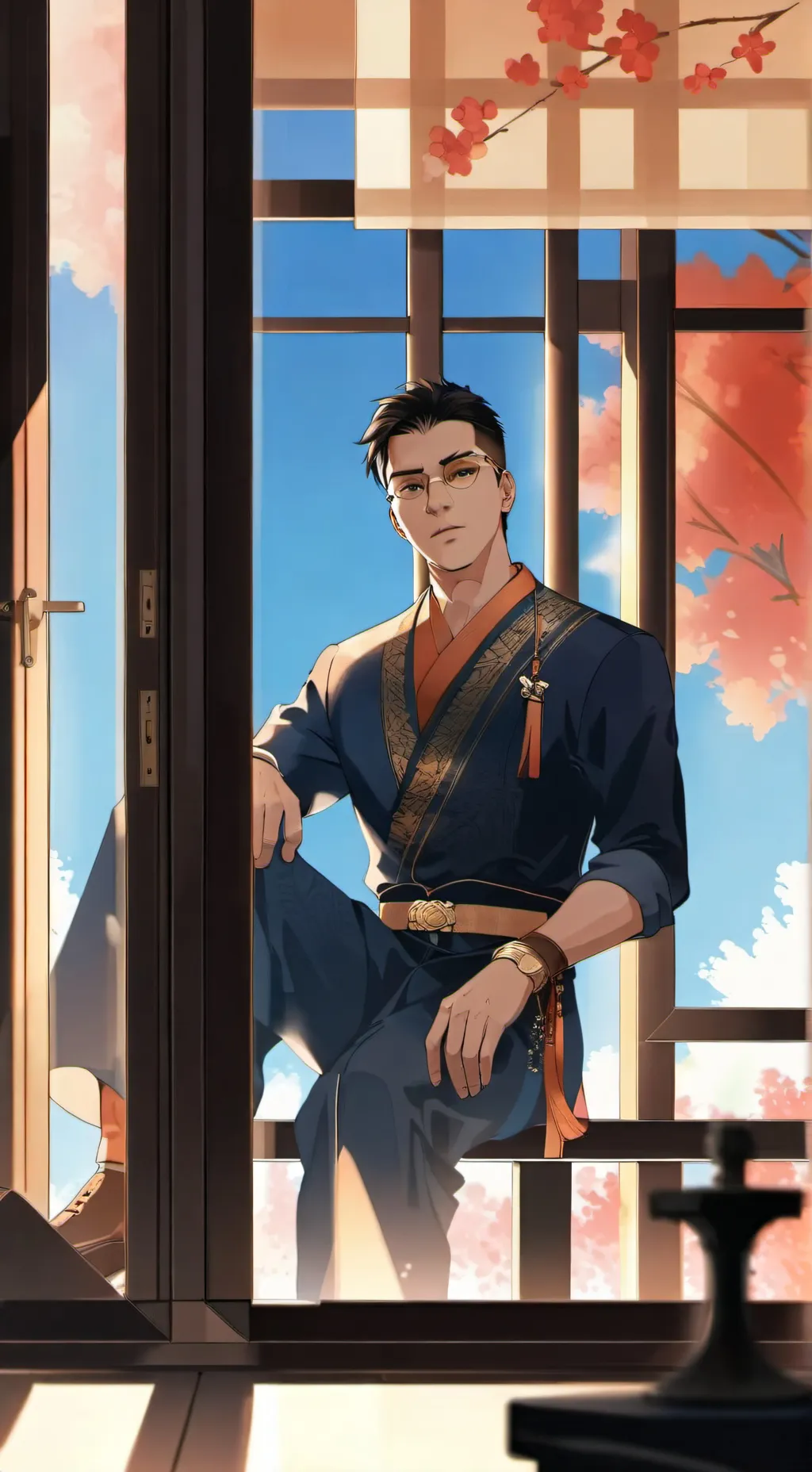 ai character: Aron Gabriel M.Mar background