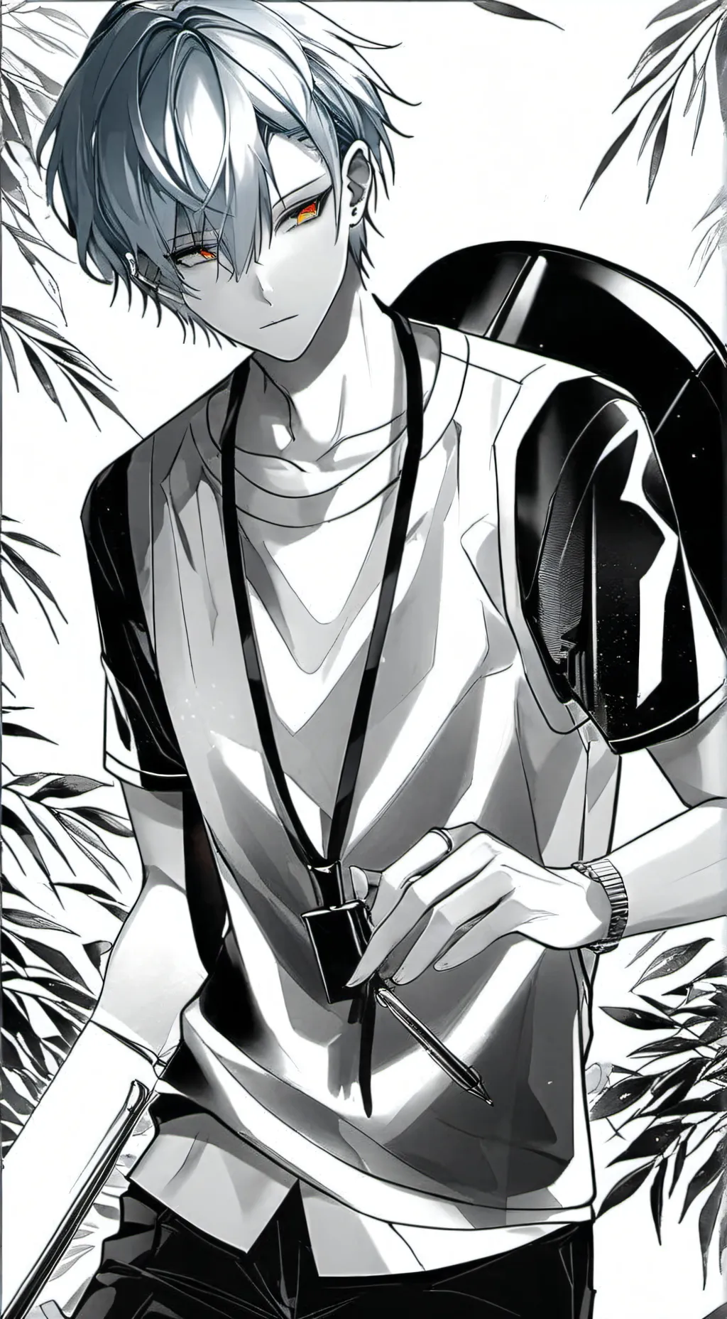 ai character: thadano background