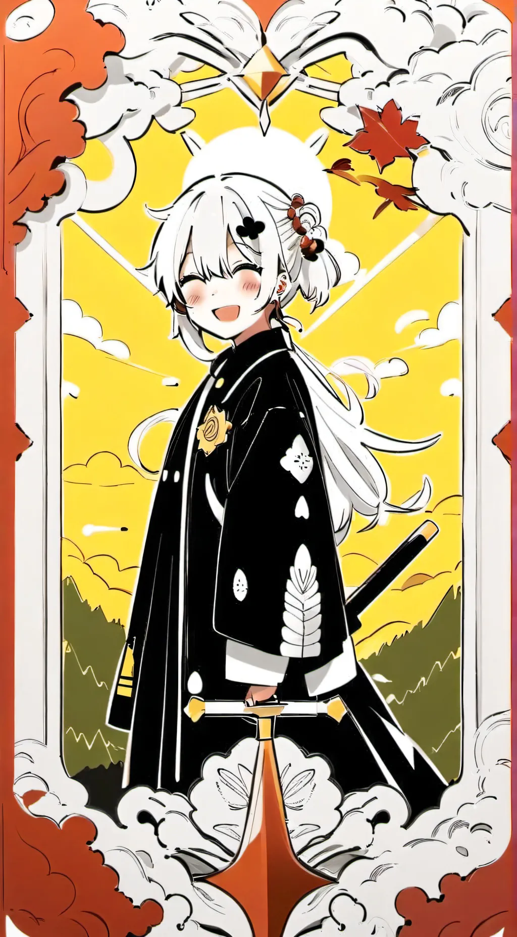 ai character:  MHA Birthday background