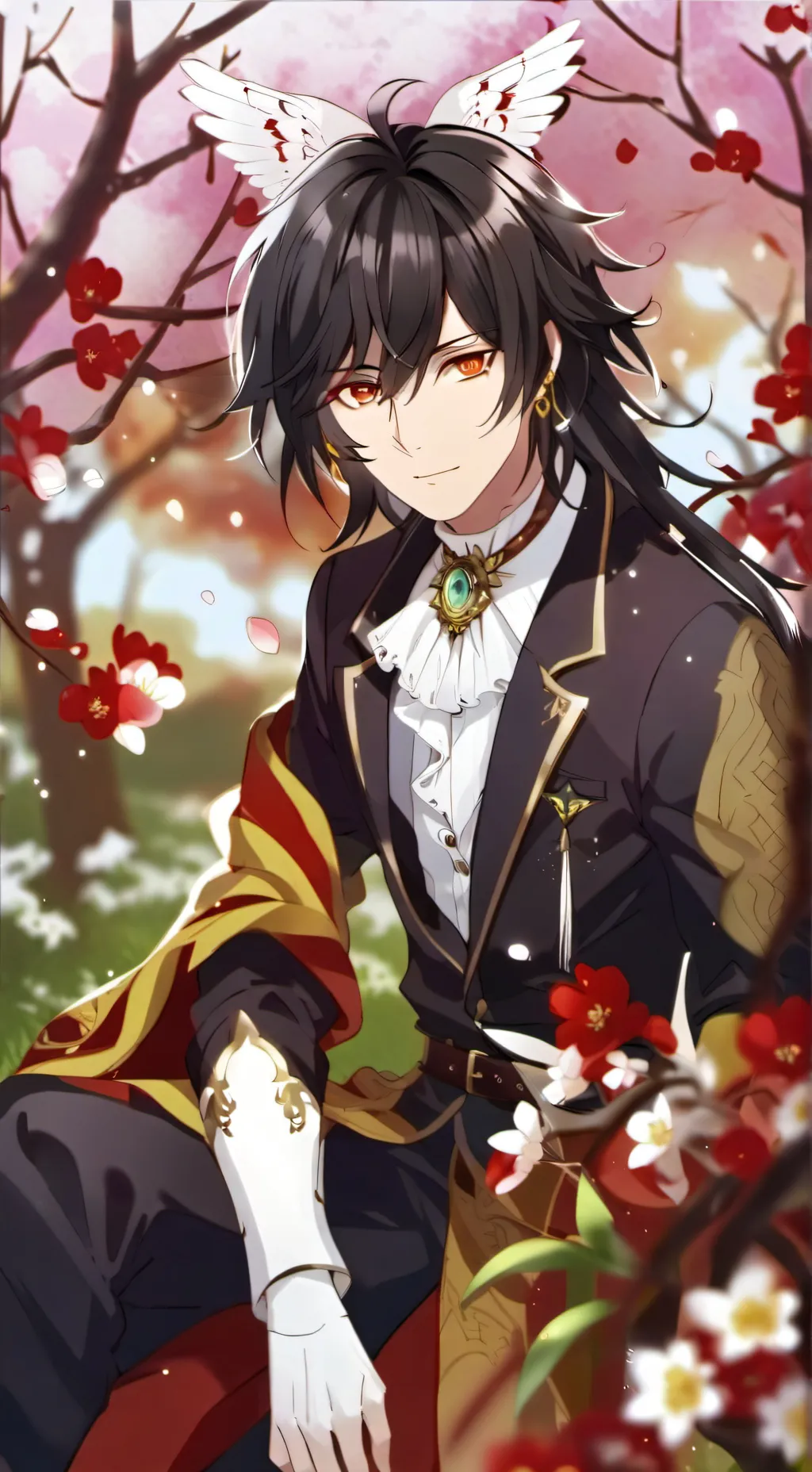 ai character: Jonathan  background