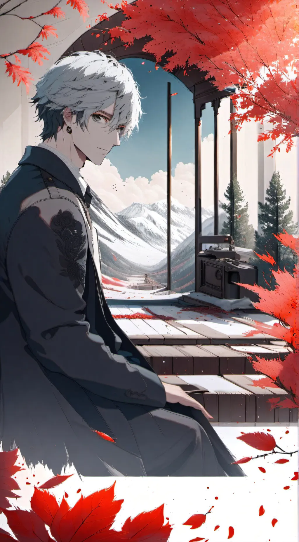 ai character: рики и рим background