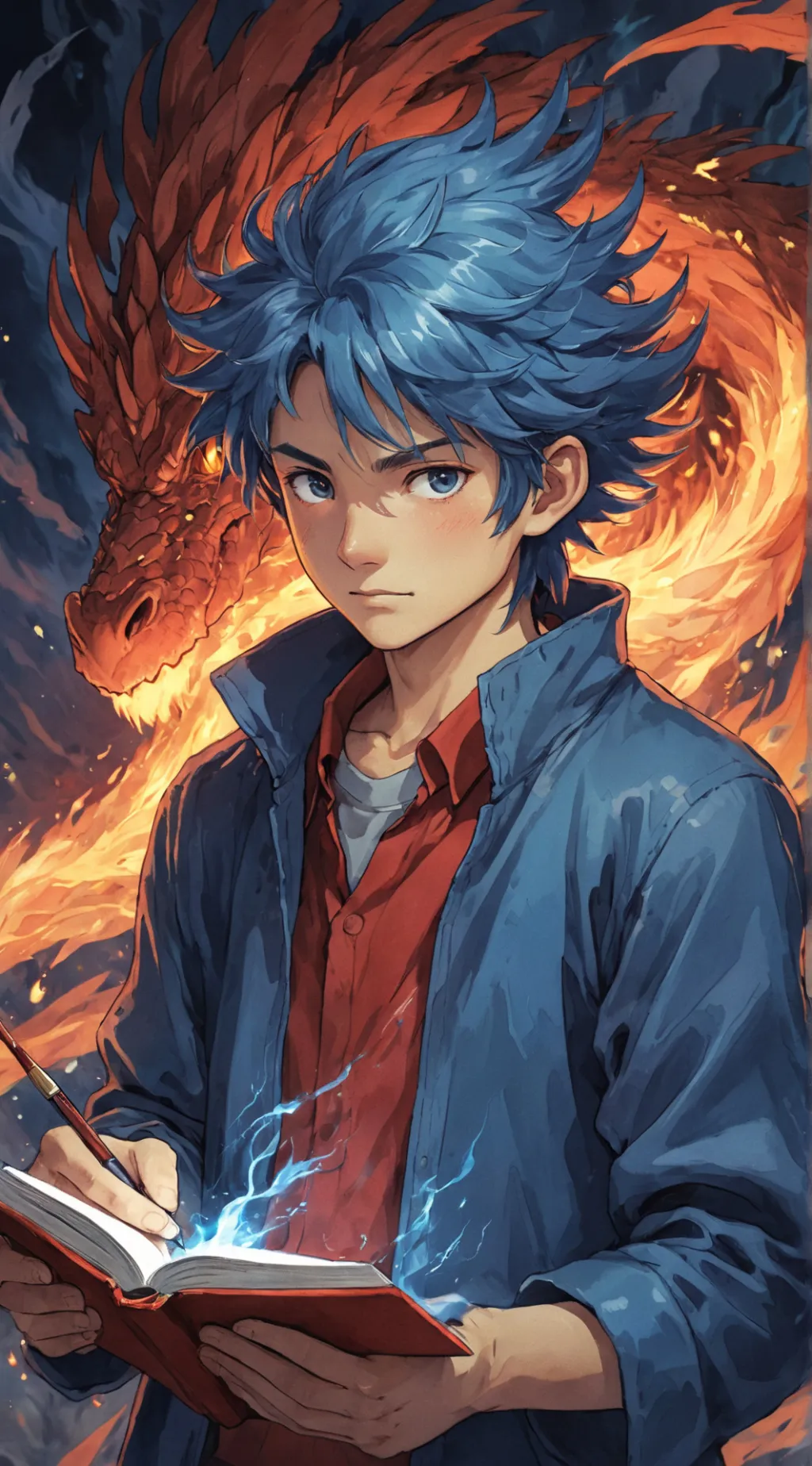 ai character: Ryūka background