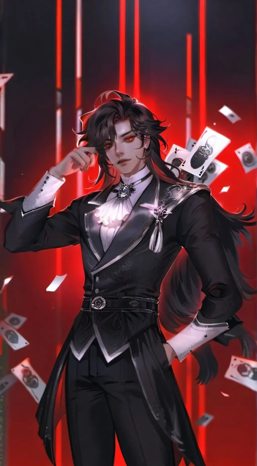 ai character: Хуа Чен  background