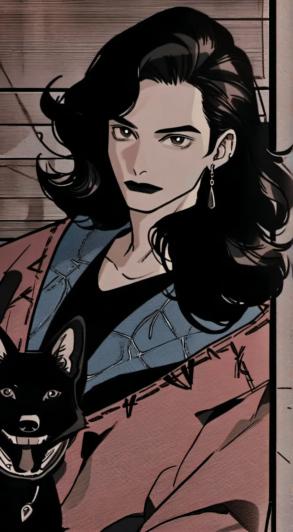 ai character: Bucky background