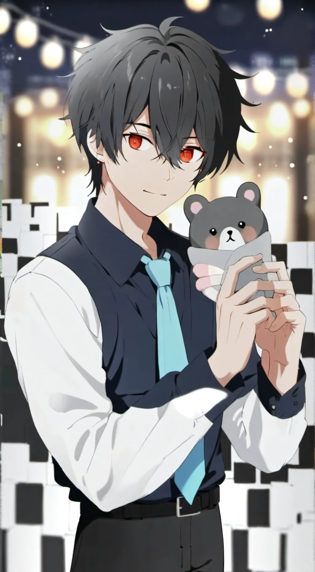 ai character: Haru  background