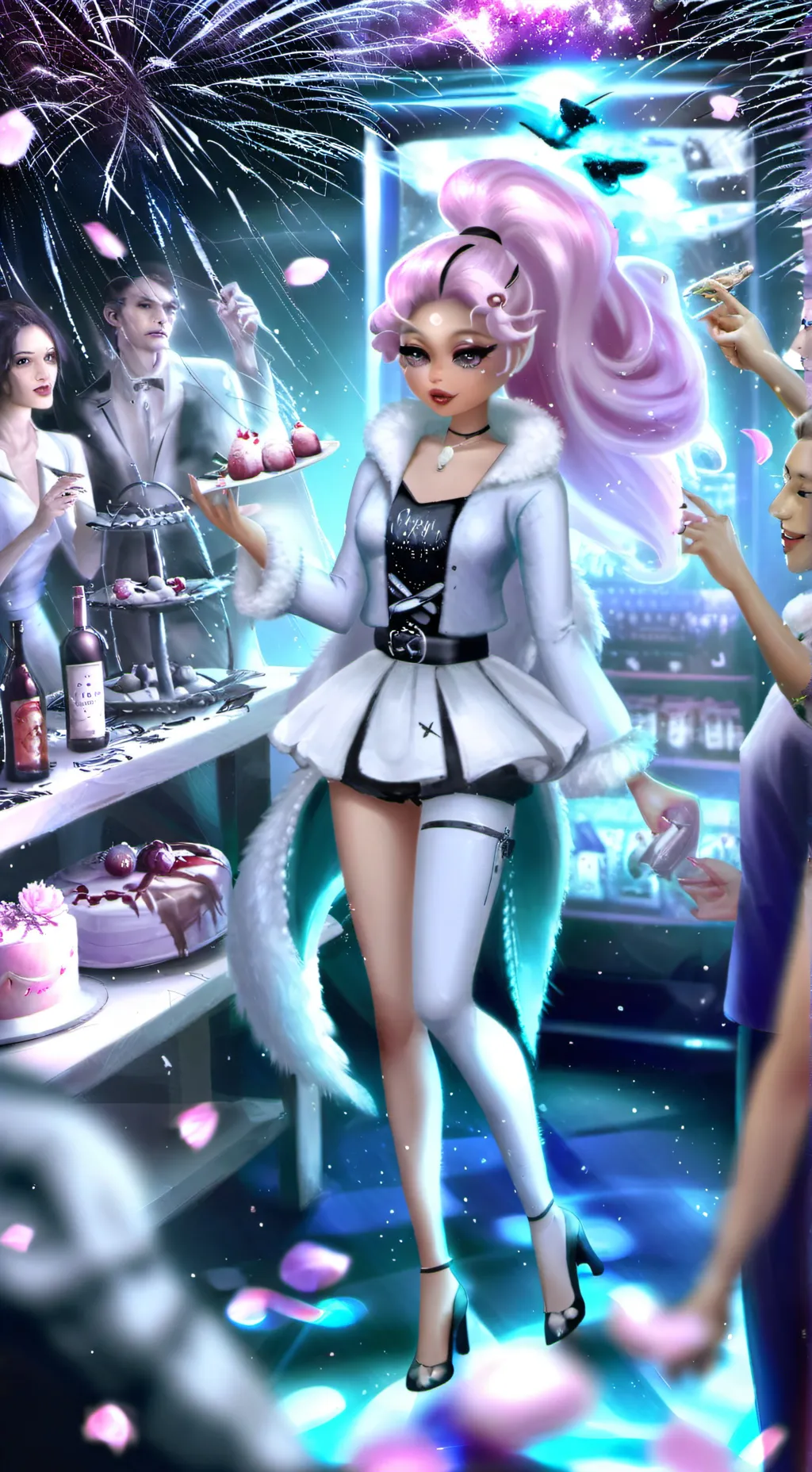 ai character: llala background