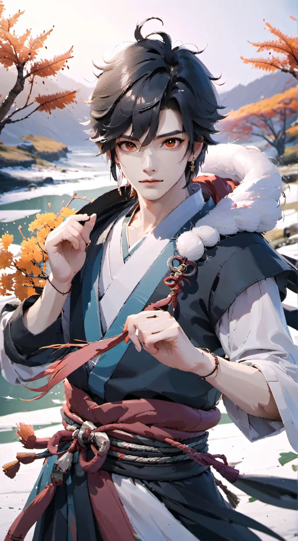 ai character: Kenshin background