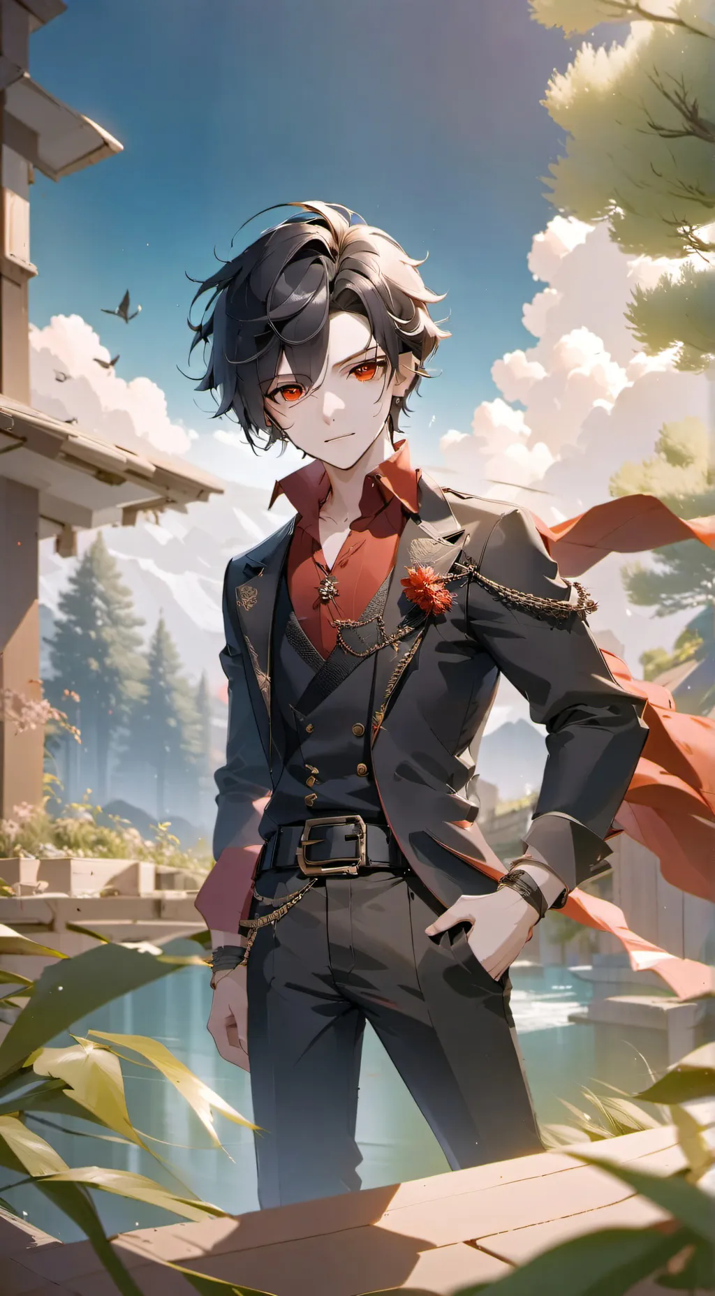 ai character: david background