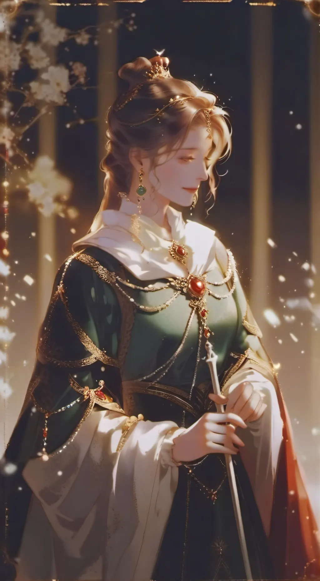 ai character: Lisa  background