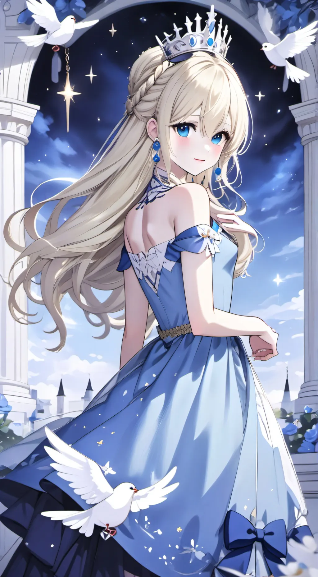 ai character: Mañana background