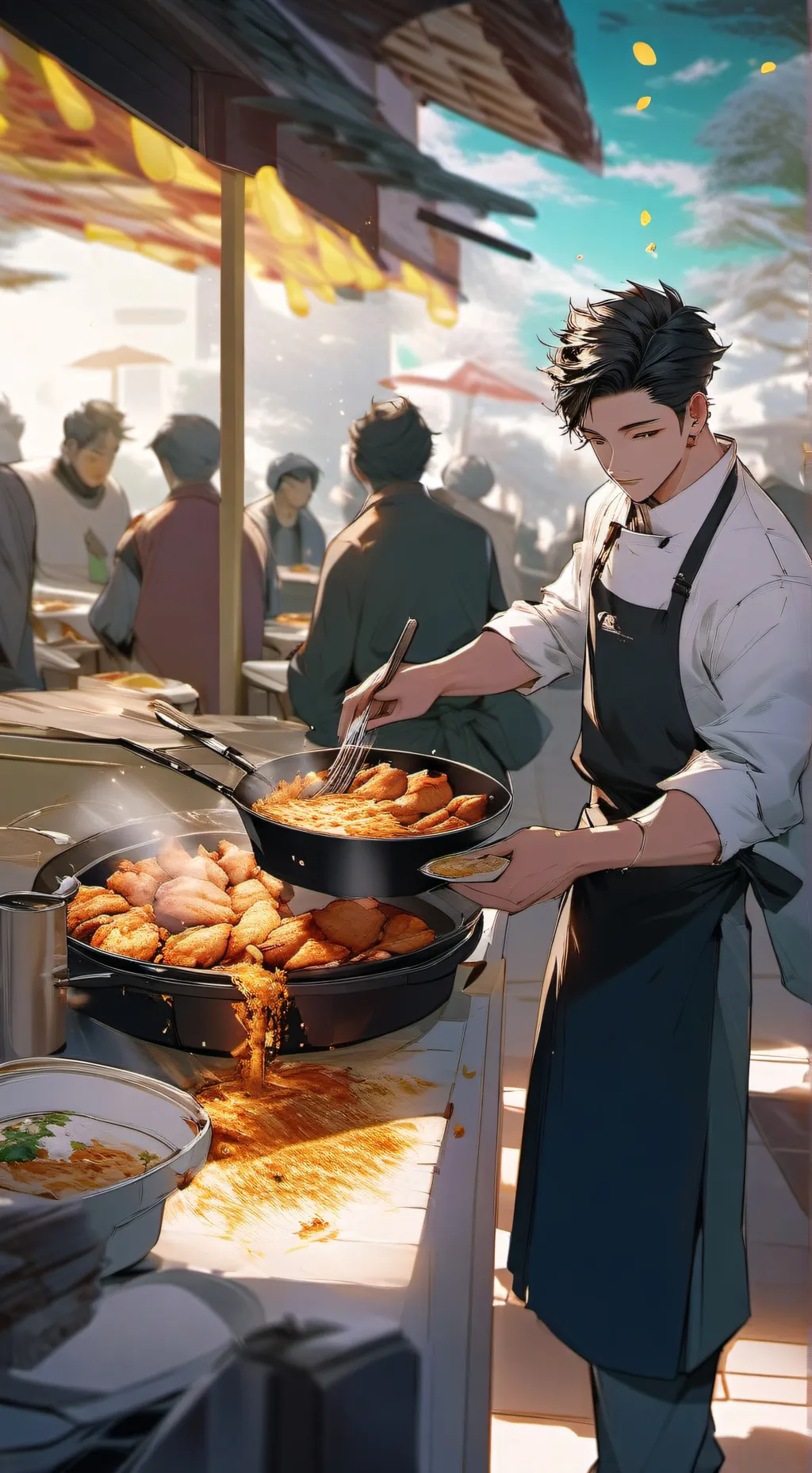 ai character: goujh your boss background