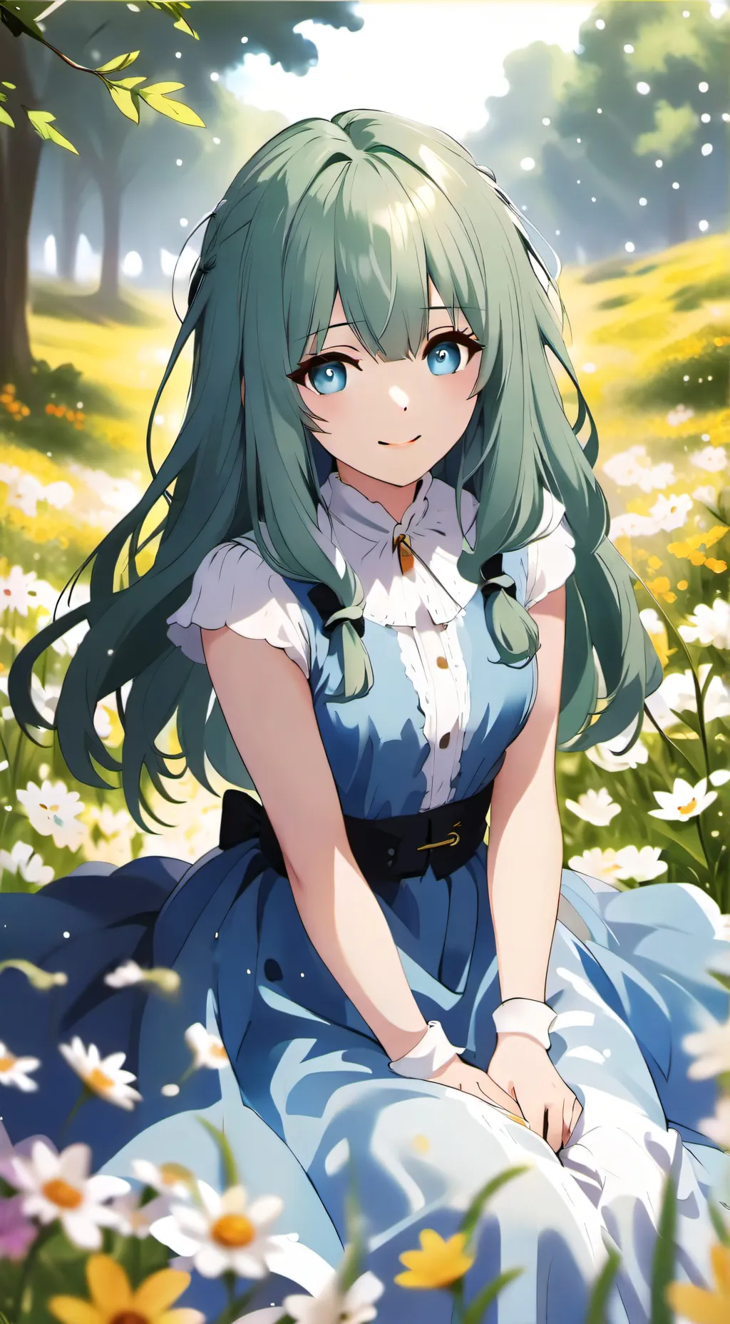 ai character: Rin san 🍀 background