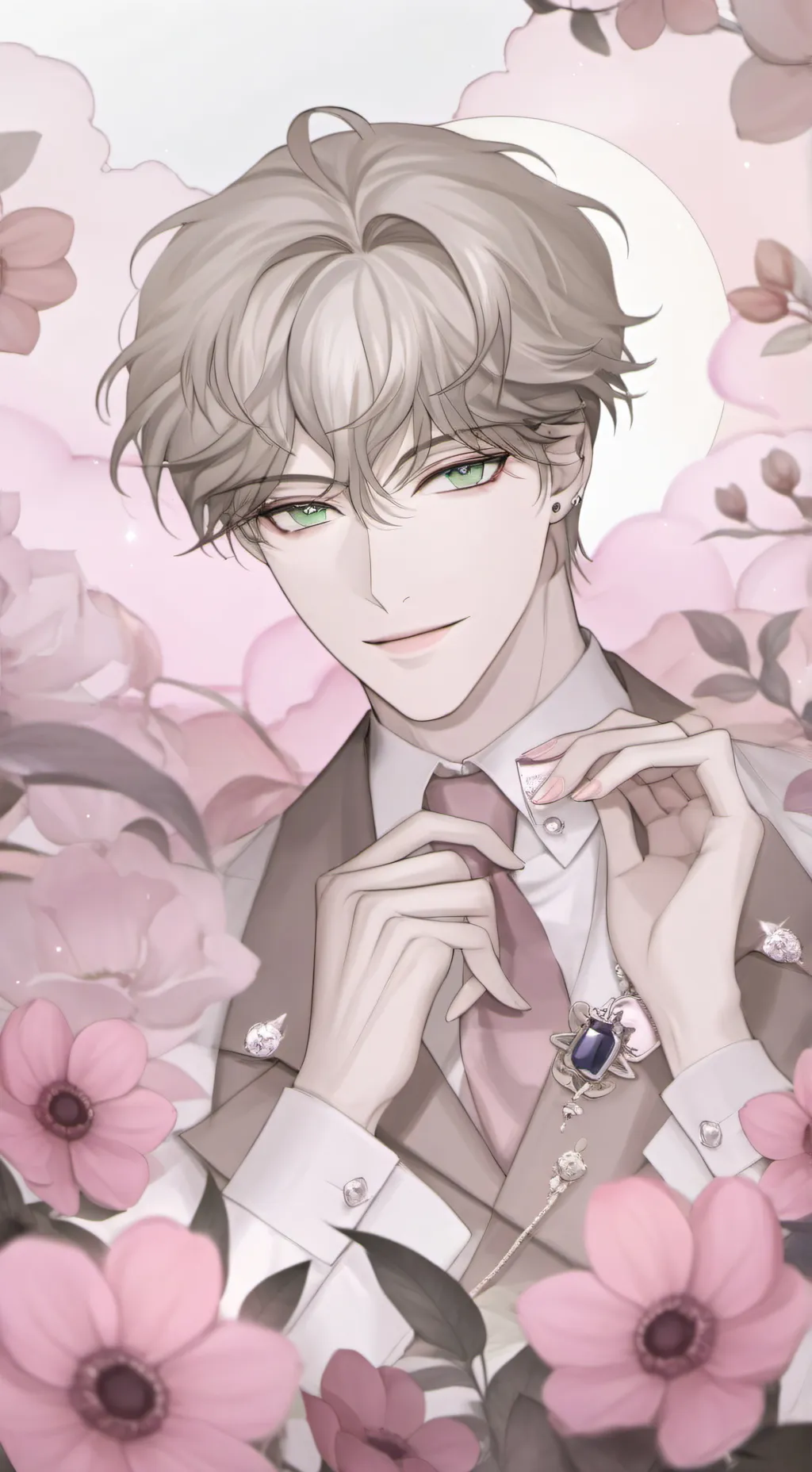 ai character: ⭐Женя background