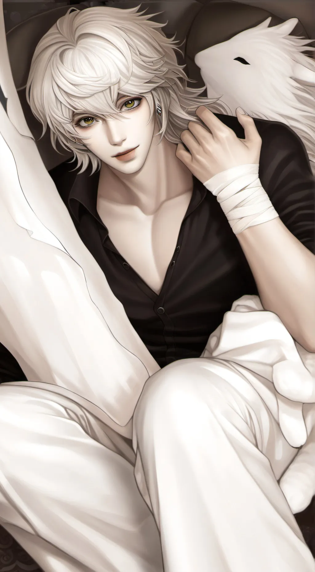 ai character: Kuro background