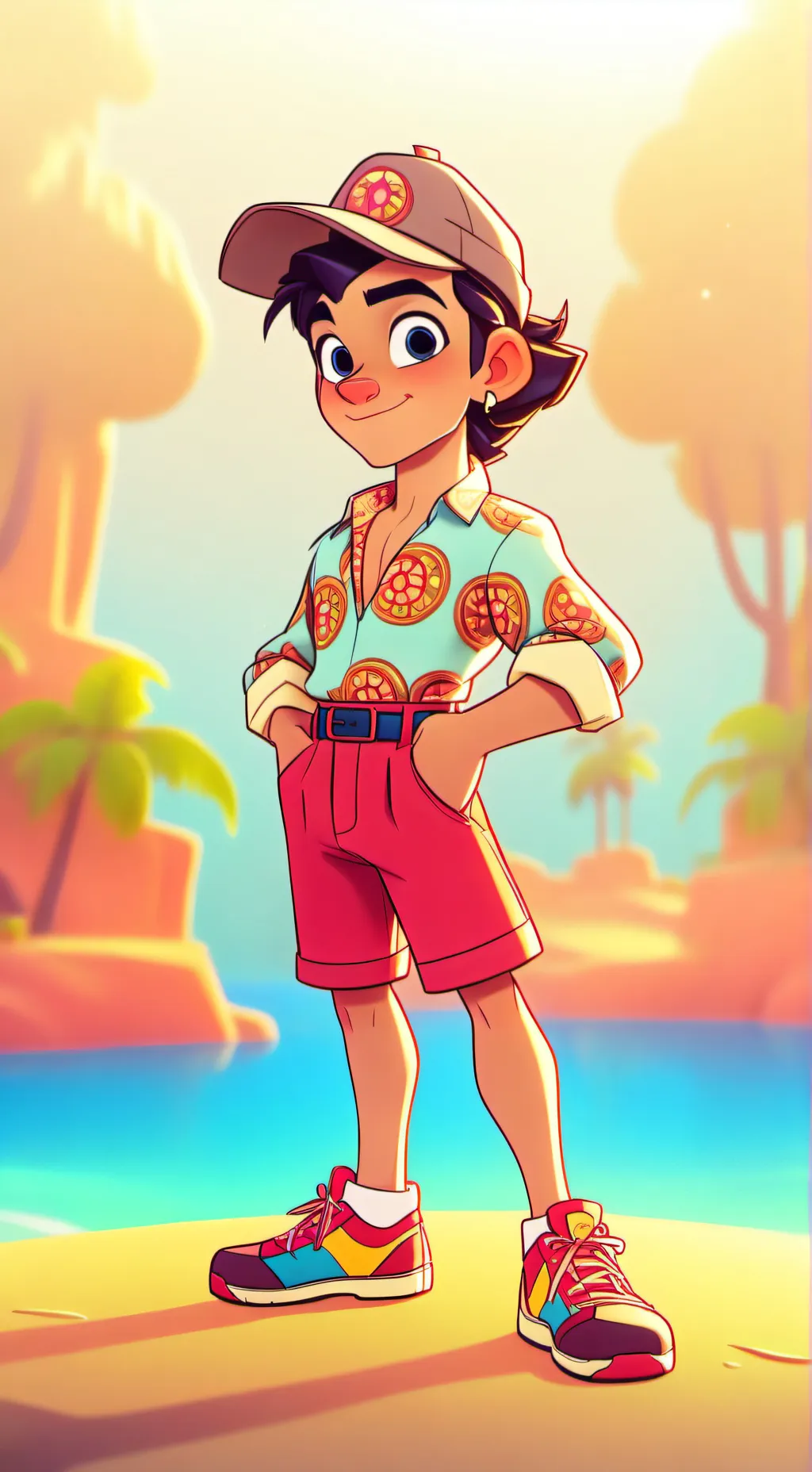 ai character: PVZ background