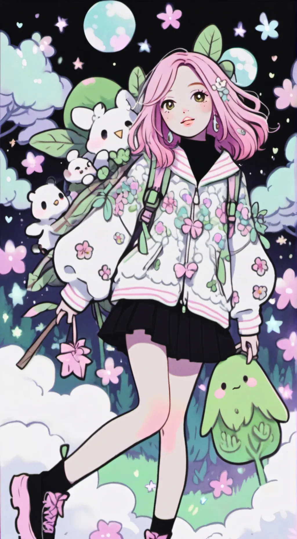 ai character: lina background