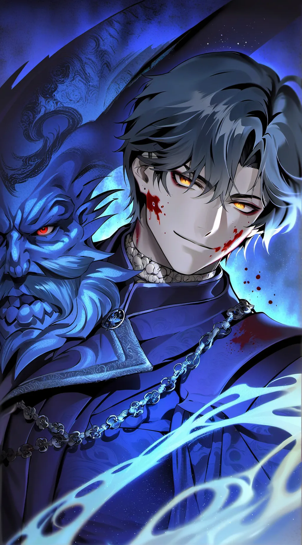 ai character: Rave background