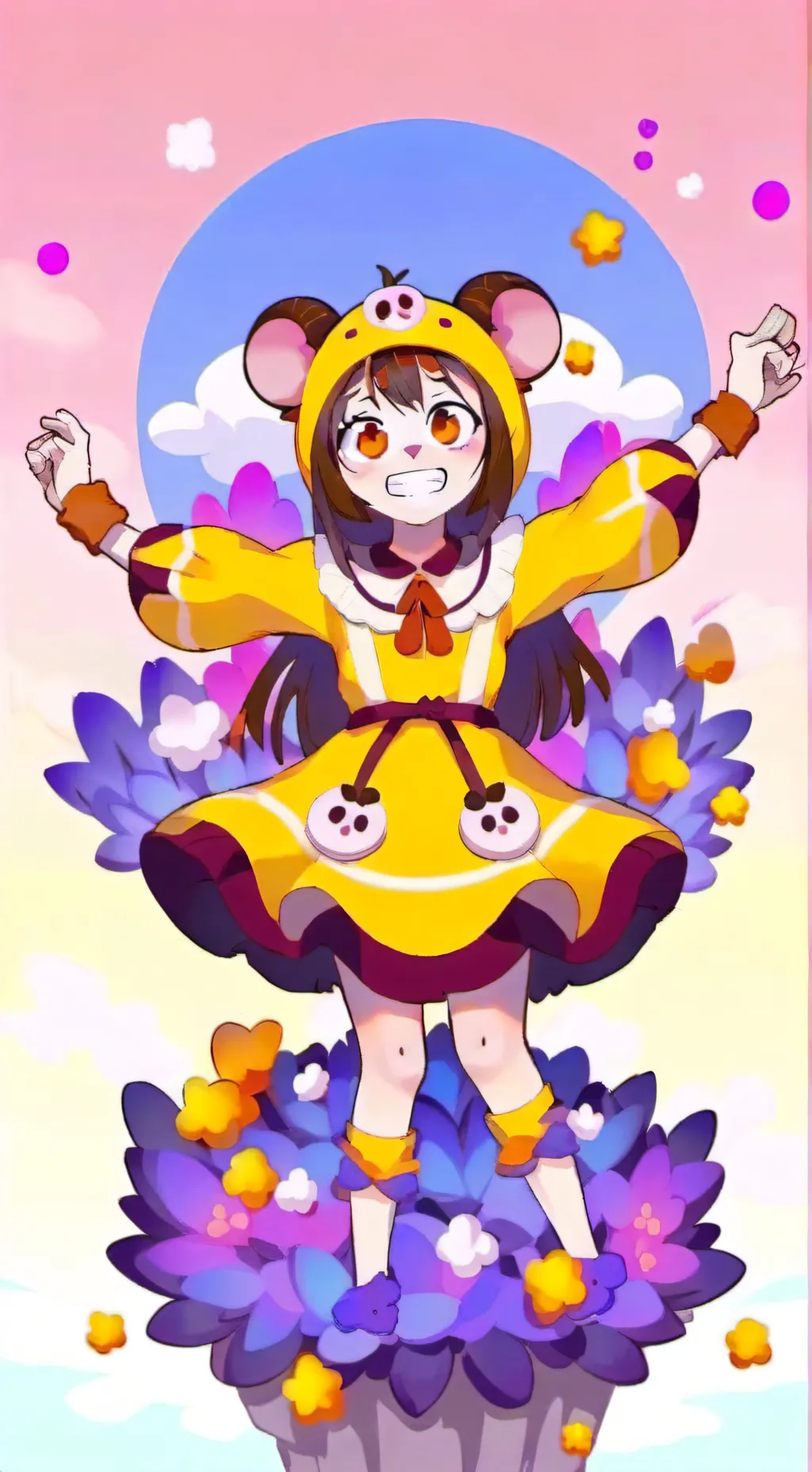 ai character: TADC (my au!)  background