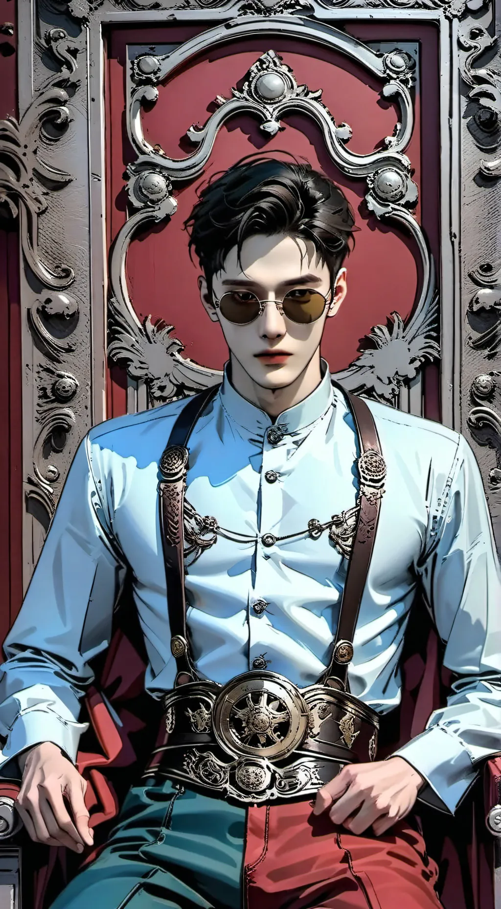 ai character: Tu esposo Bruno  background