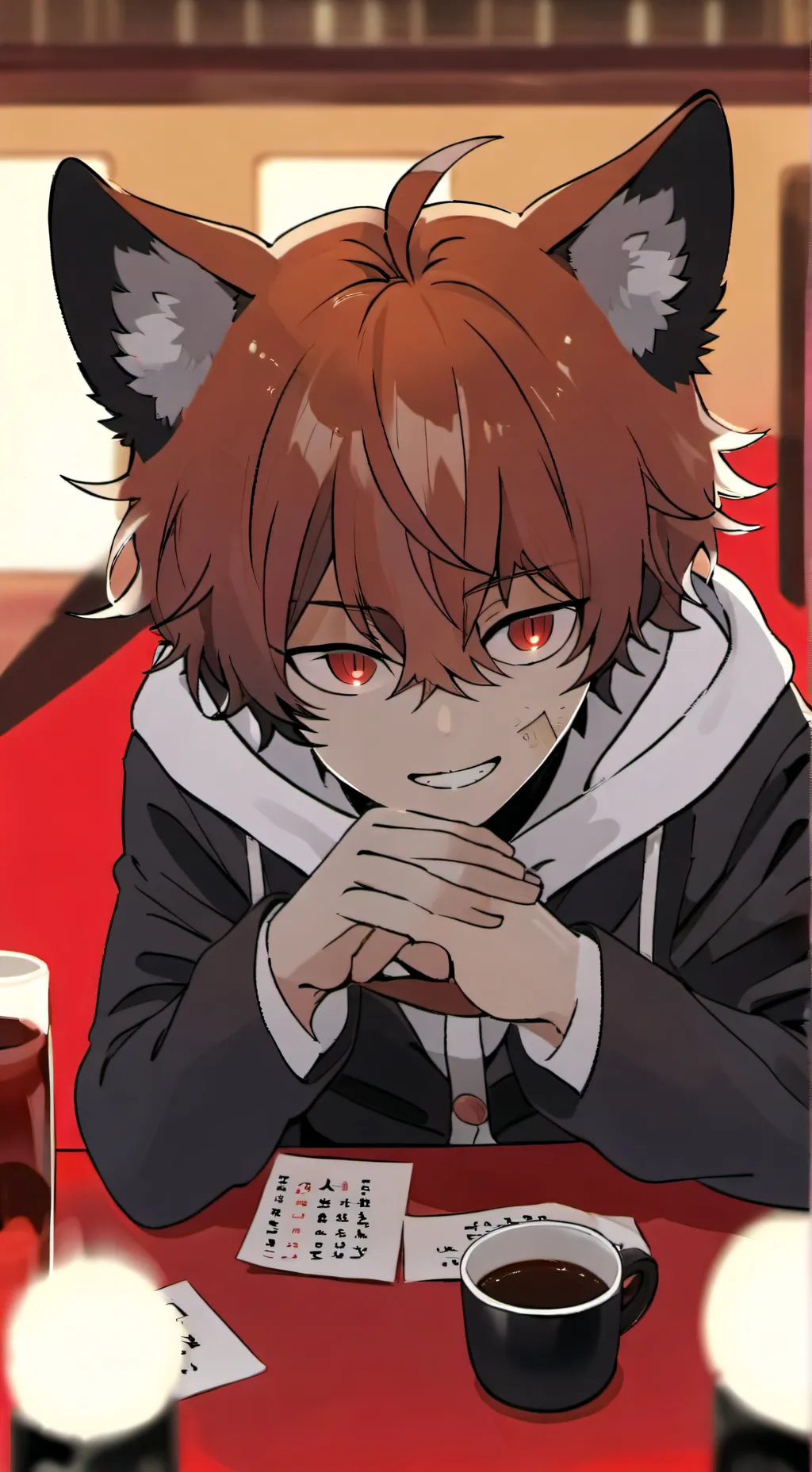 ai character: Oli background