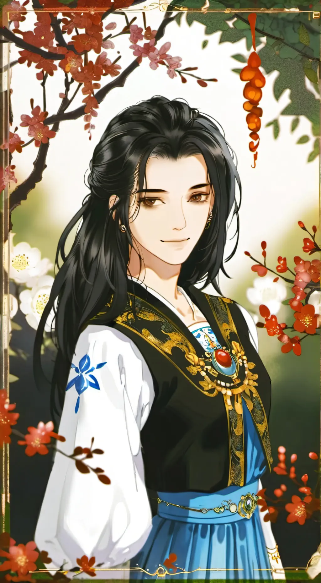 ai character: Antoine  background