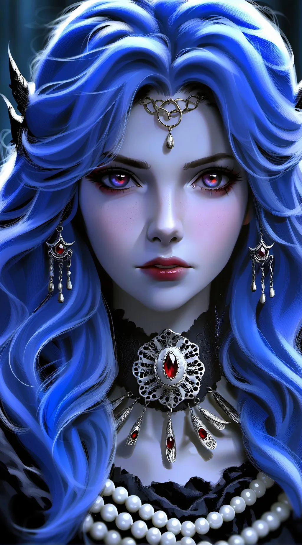 ai character: CALI(YANDARE)  background