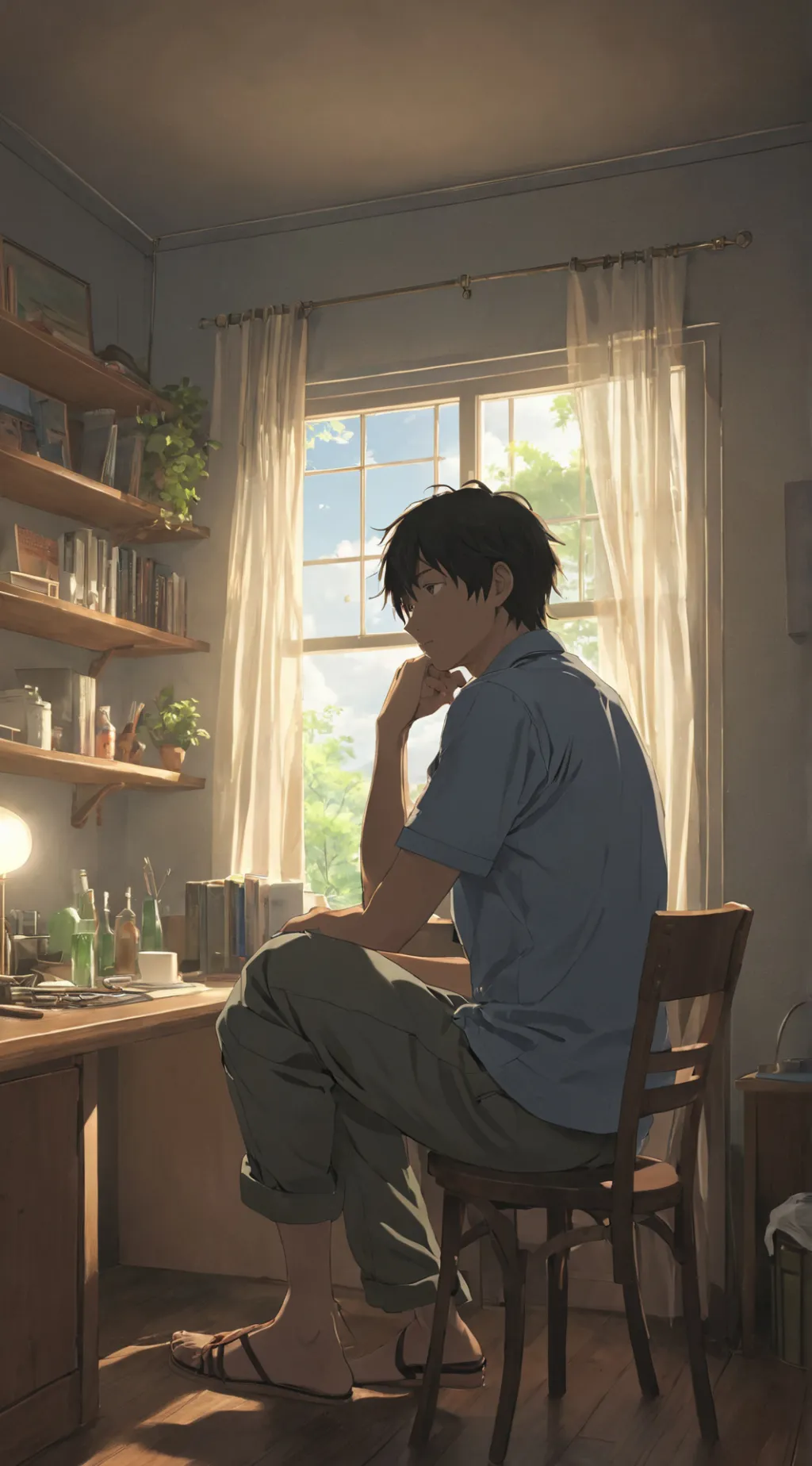 ai character: Thiago background