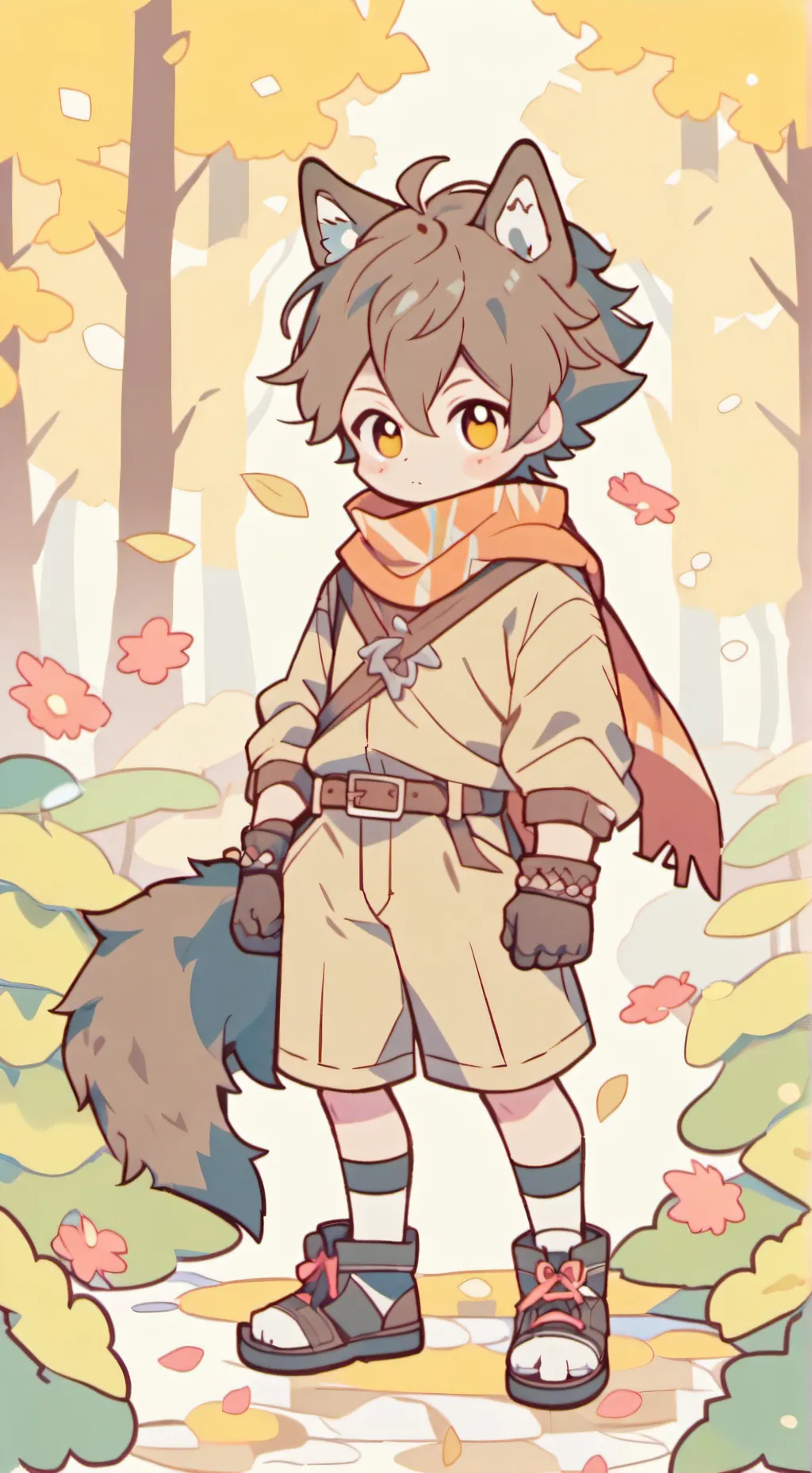 ai character: Bad wolf background