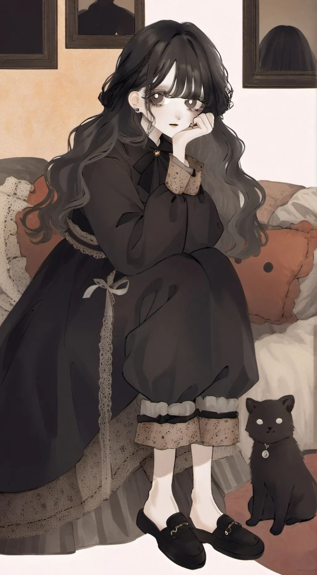 ai character: Lizzy selfless  background