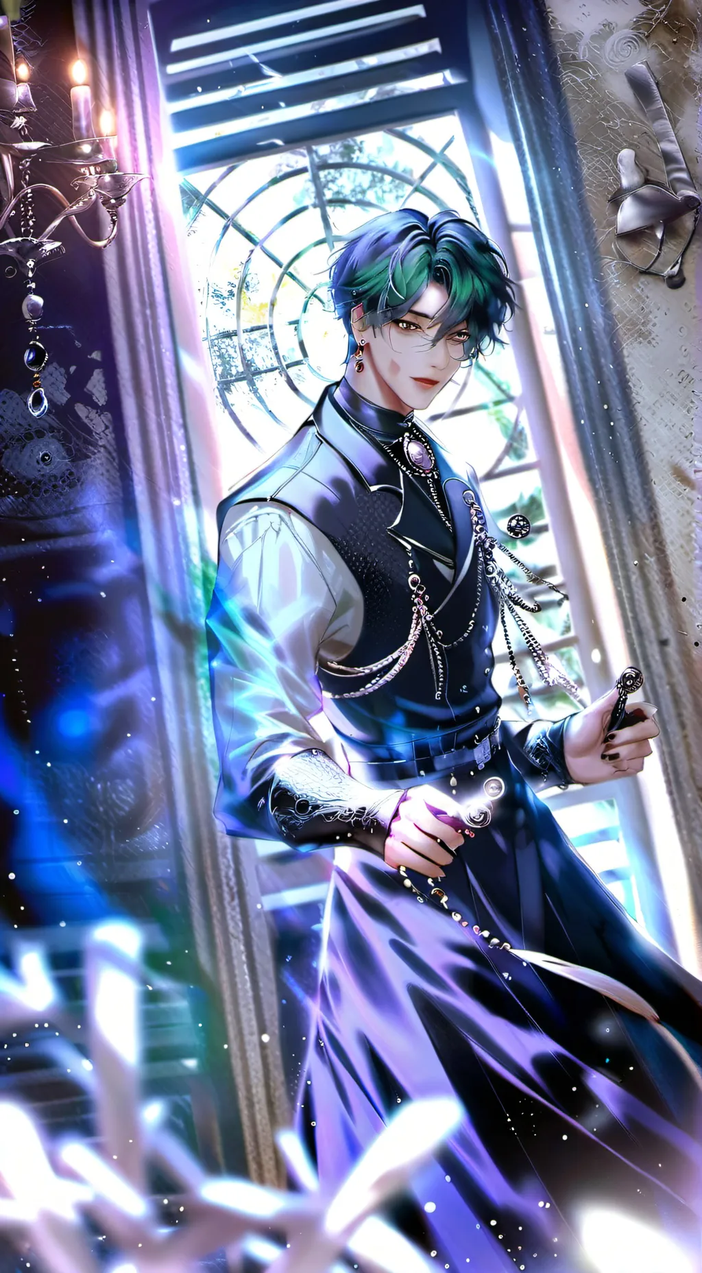 ai character: Felix  background