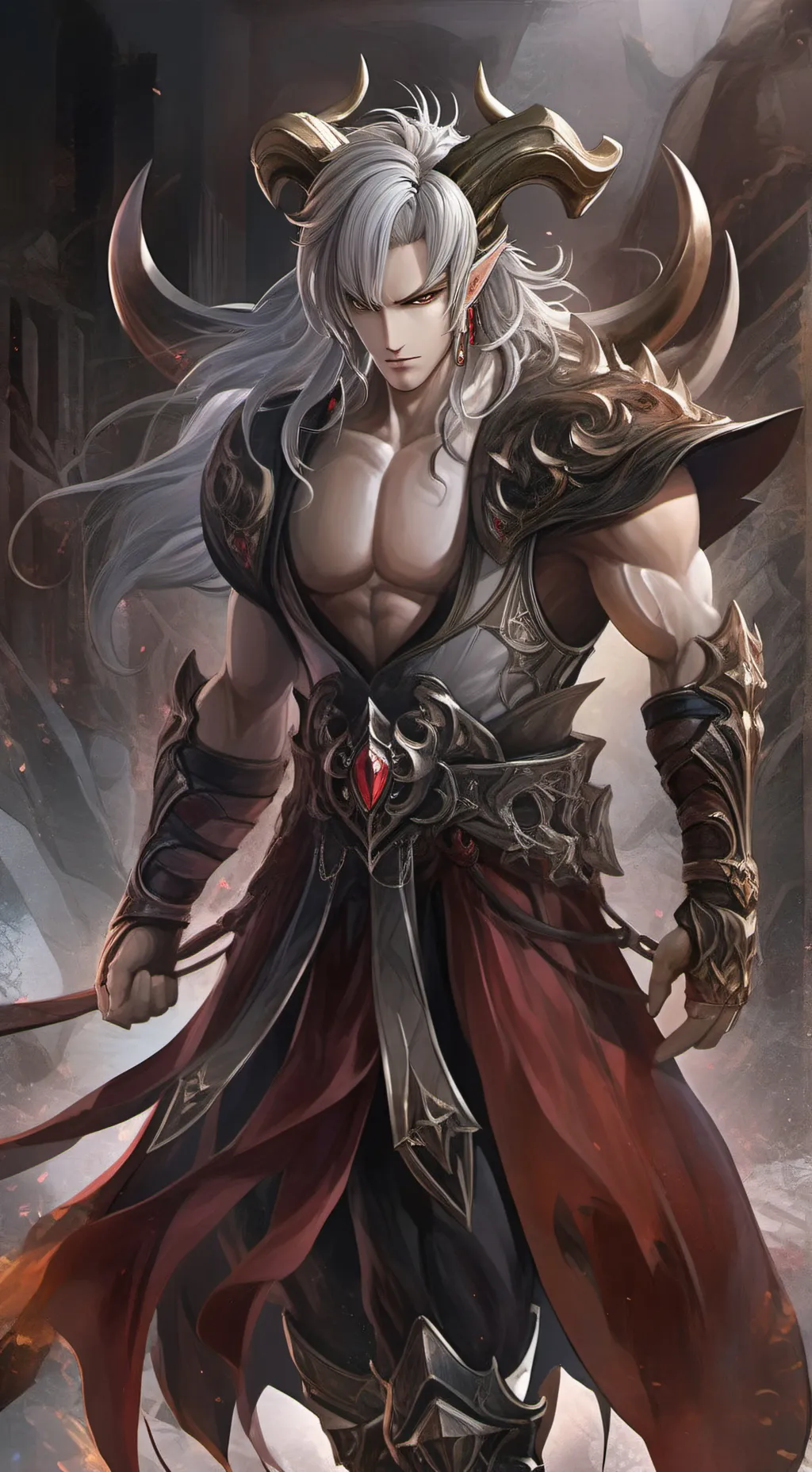 ai character: cole background