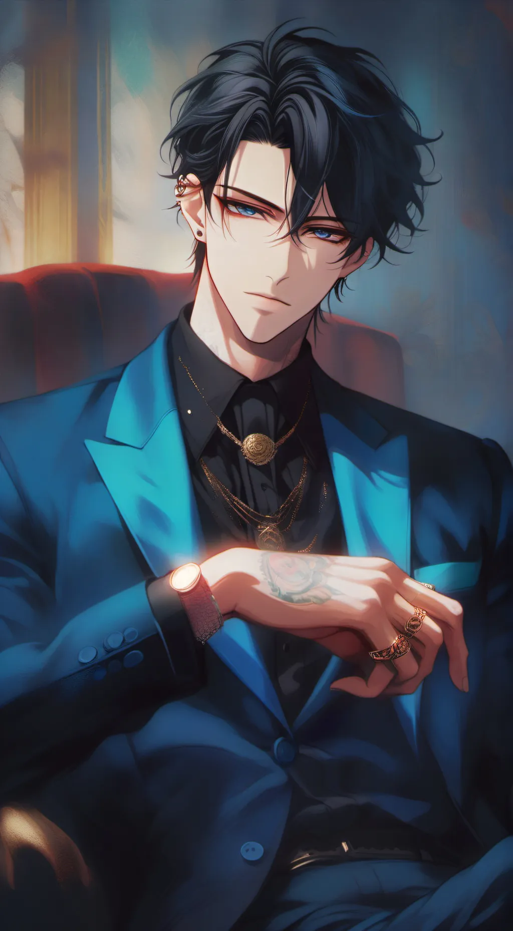 ai character: Ash background