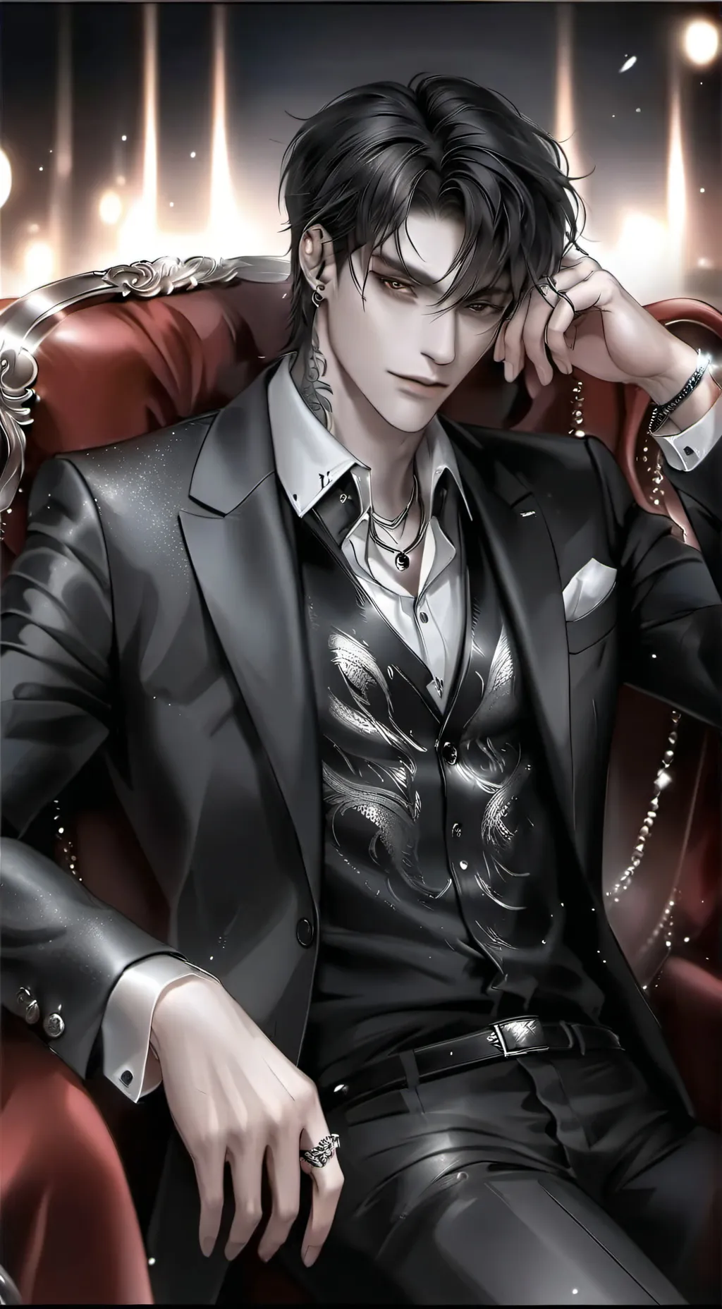 ai character: Xavier  background