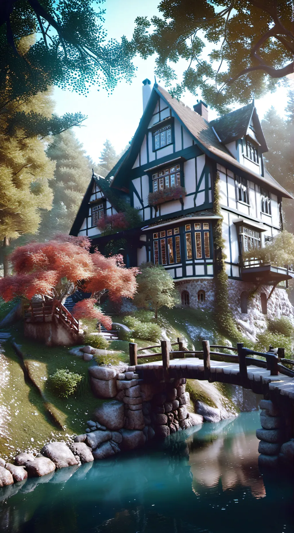 ai character: home alone:30 days background