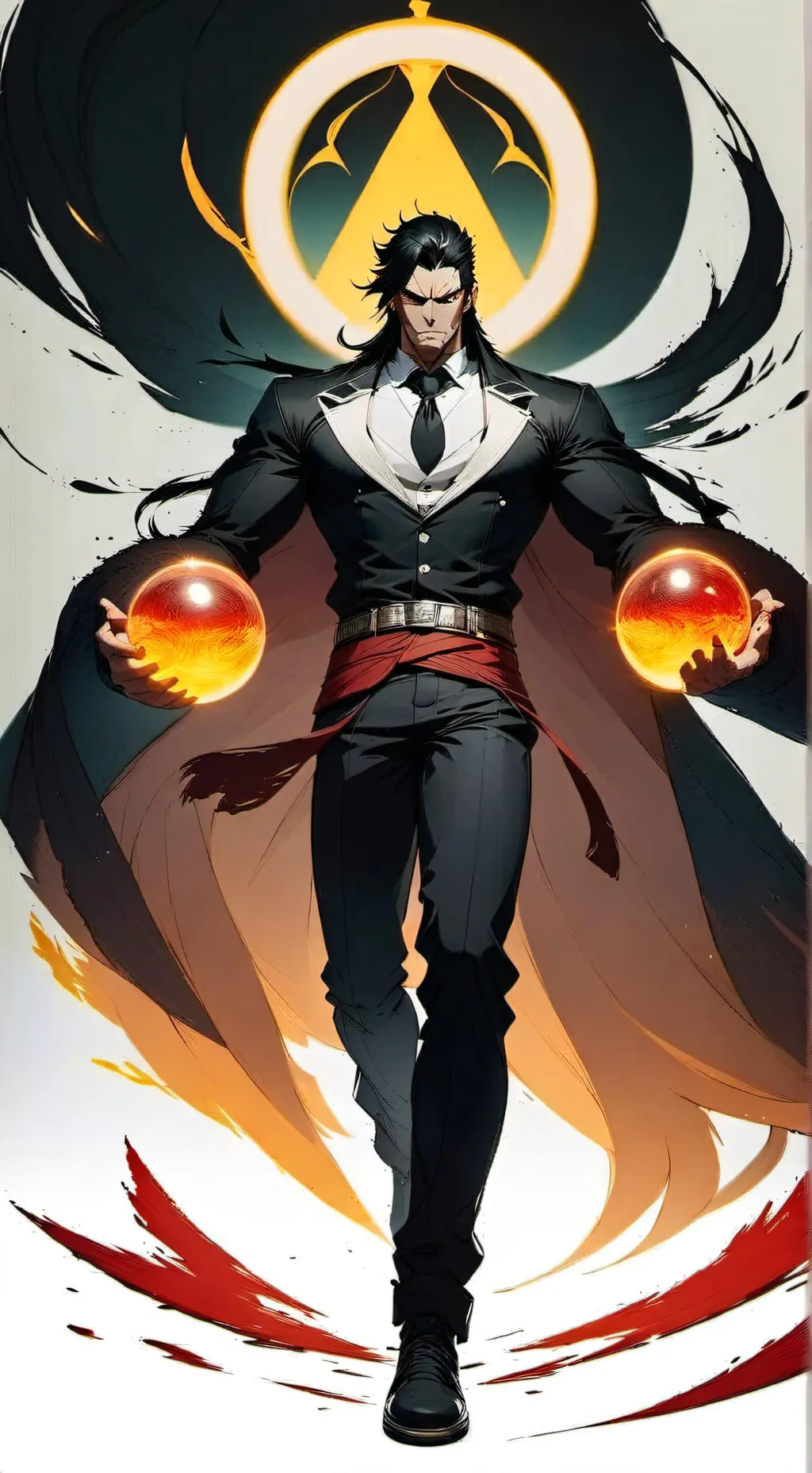 ai character: DIRESHAN KLEIN  background