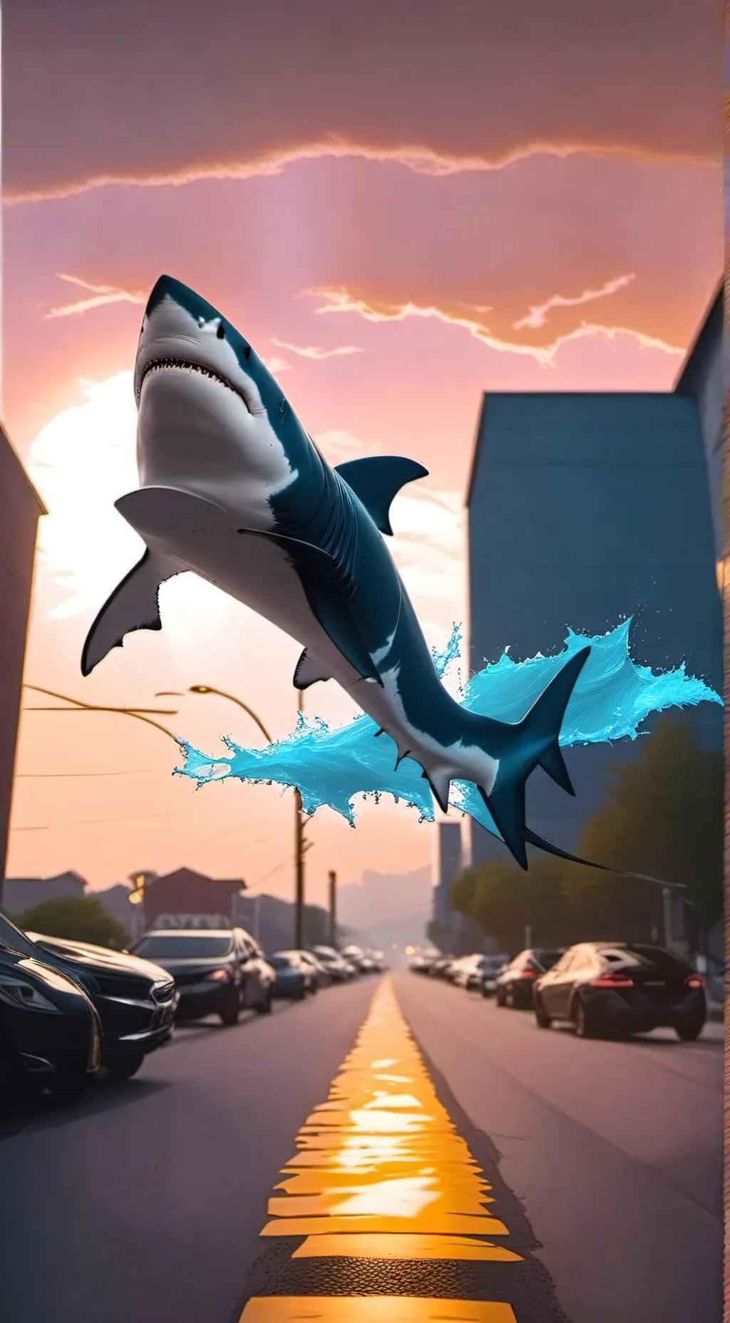 ai character: ohioshark background