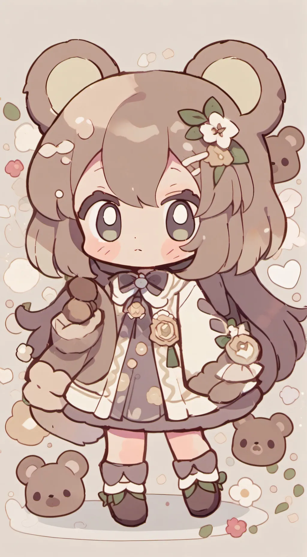 ai character: •~The last bear~• background