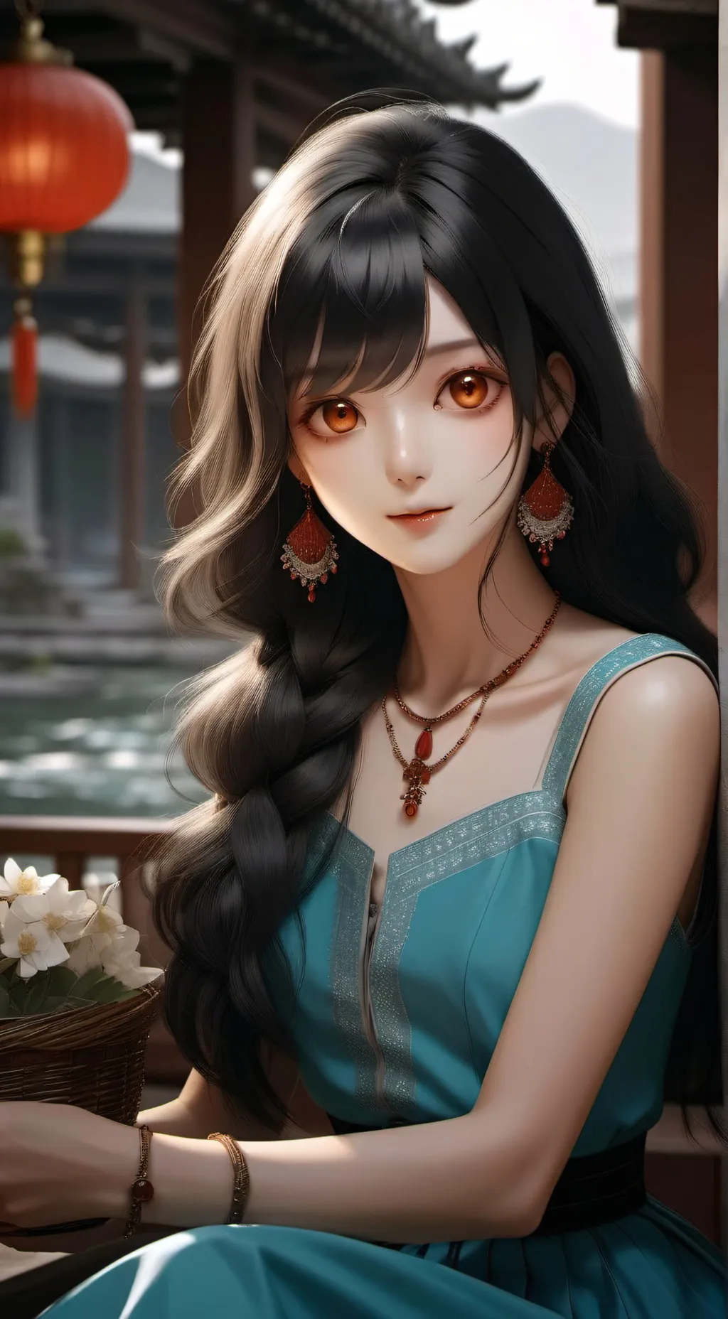 ai character: Лиза background