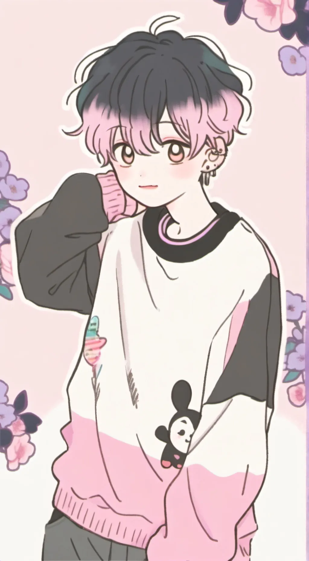 ai character: Danial  background