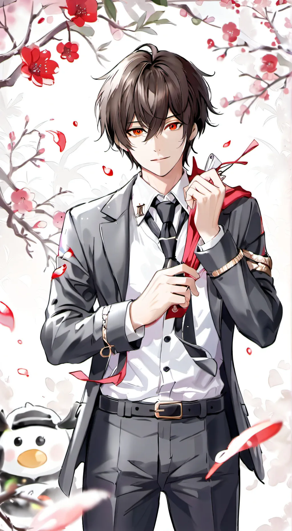 ai character: 🎀My au Dazai🎀 background