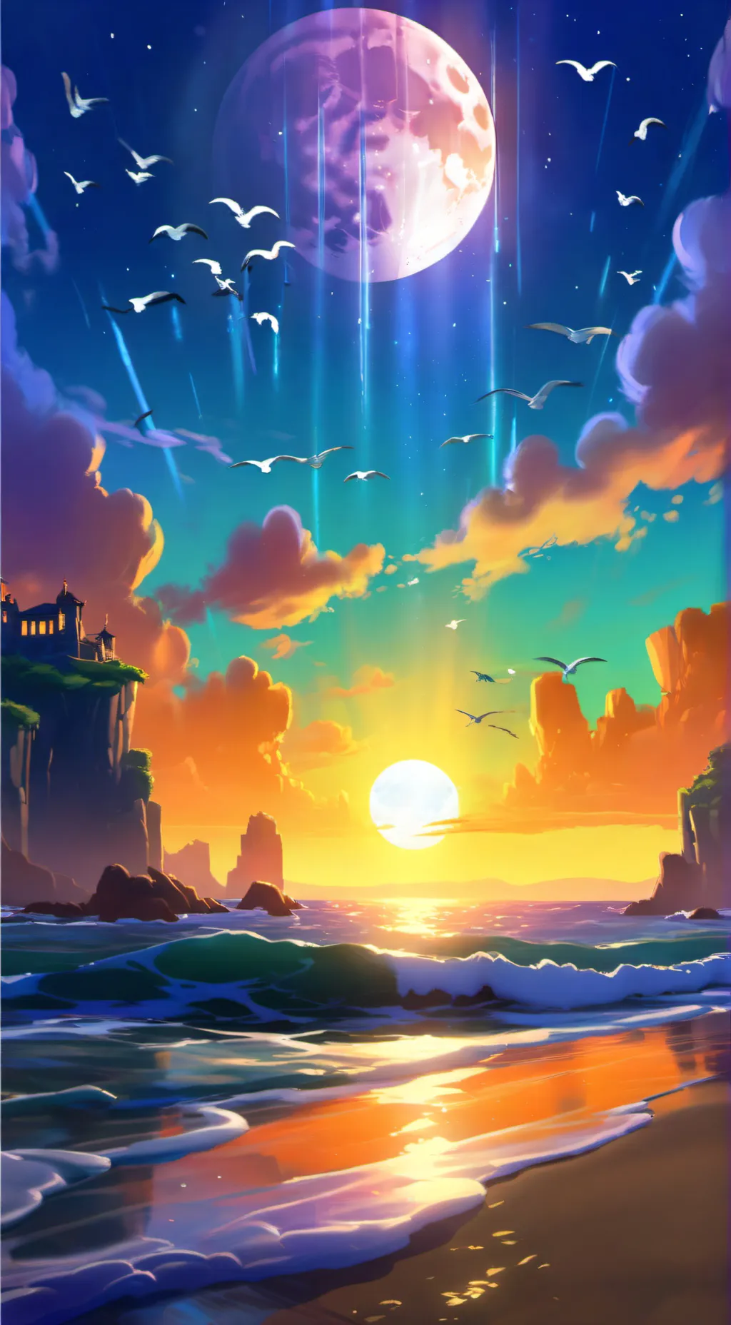 ai character: DW opposite AU background