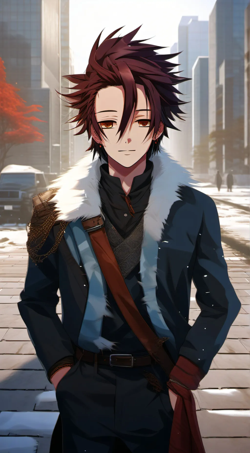 ai character: démon slayer  background